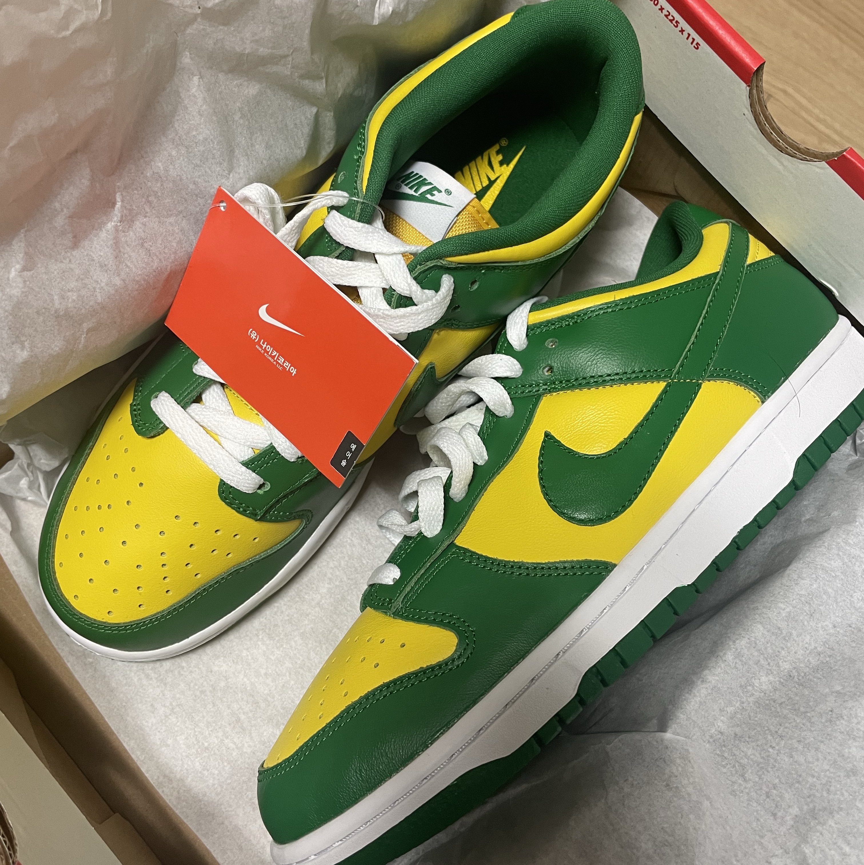 Nike Dunk Low SP Brazil 2024 착용 스타일