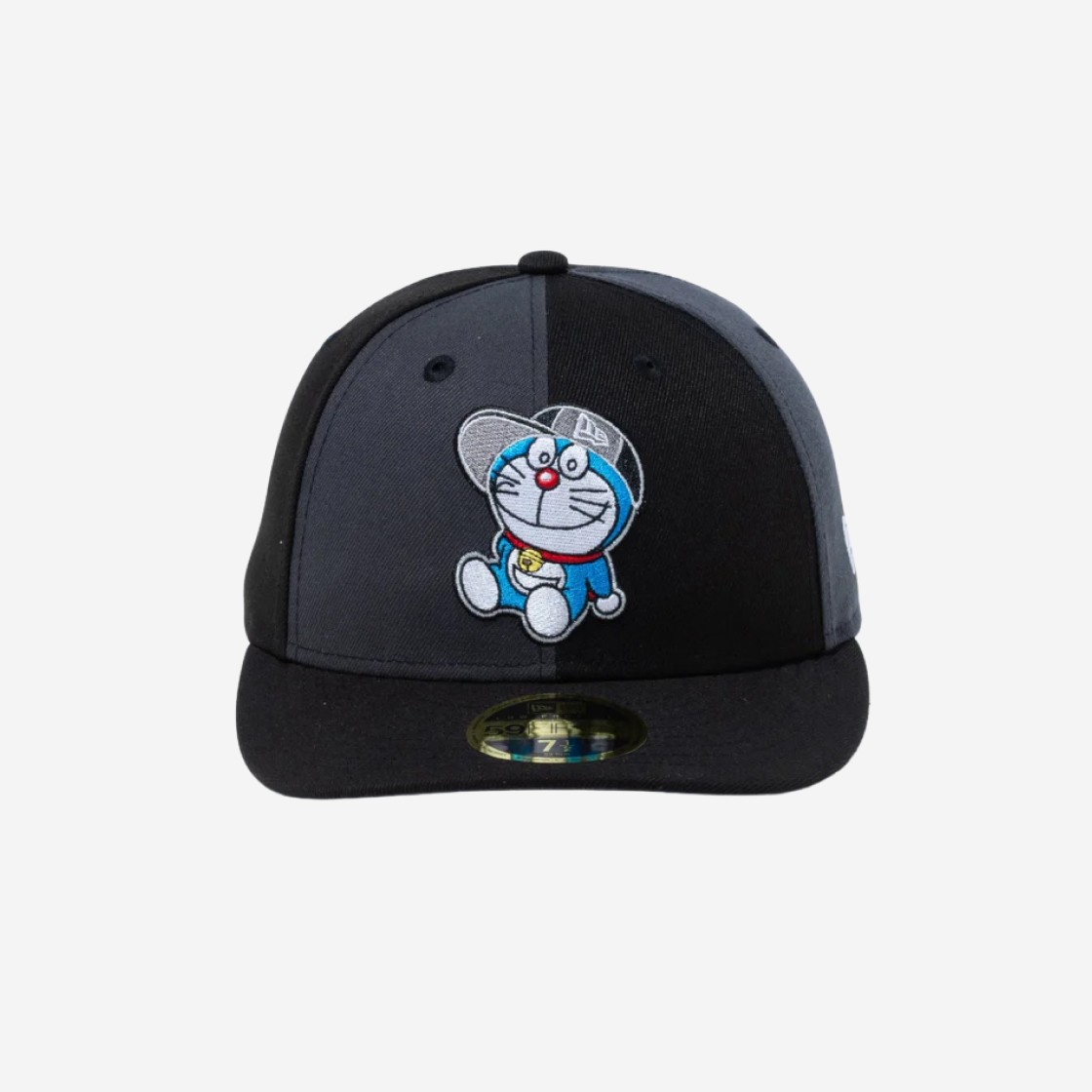 New Era x Doraemon Lp 59Fifty Cap Doraemon Pinwheel Cap Black Dark Graphite 상세 이미지 1