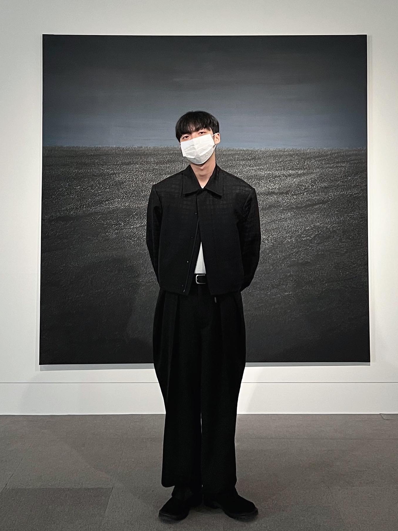 Ader Error Ani Jacket Noir, Ader Error Curve; BS01 Noir 착용 스타일 - 2