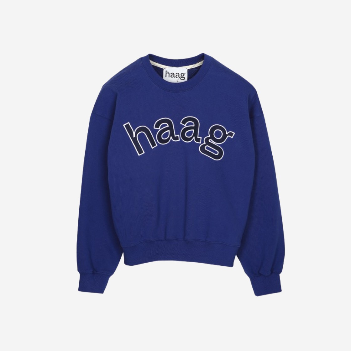 (W) Haag A Birthday Sweatshirt Blue 상세 이미지 1