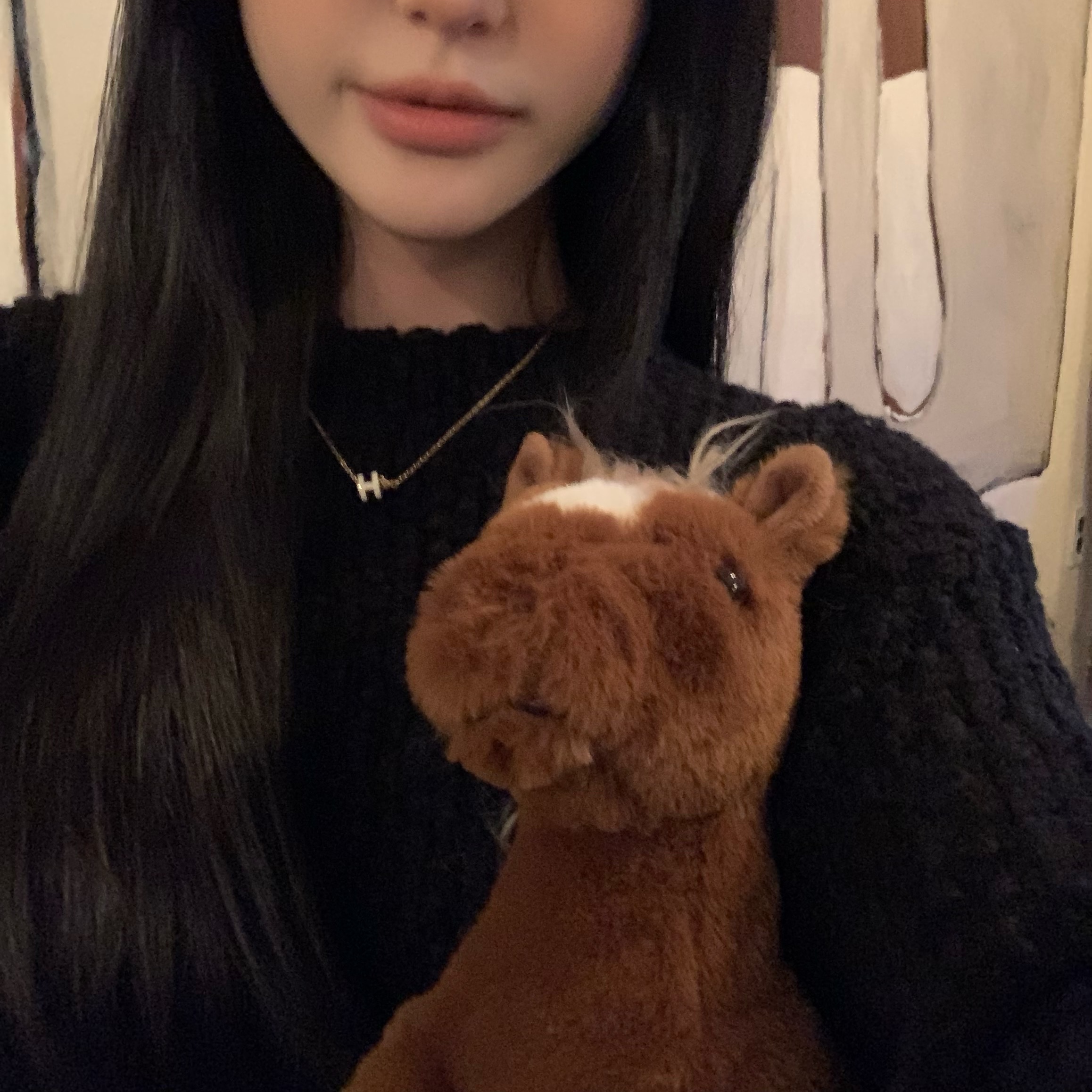 London Bagel Museum Pogrydoll, (W) Hermes Mini Pop H Pendant Rose Gold & Blanc 착용 스타일 - 2