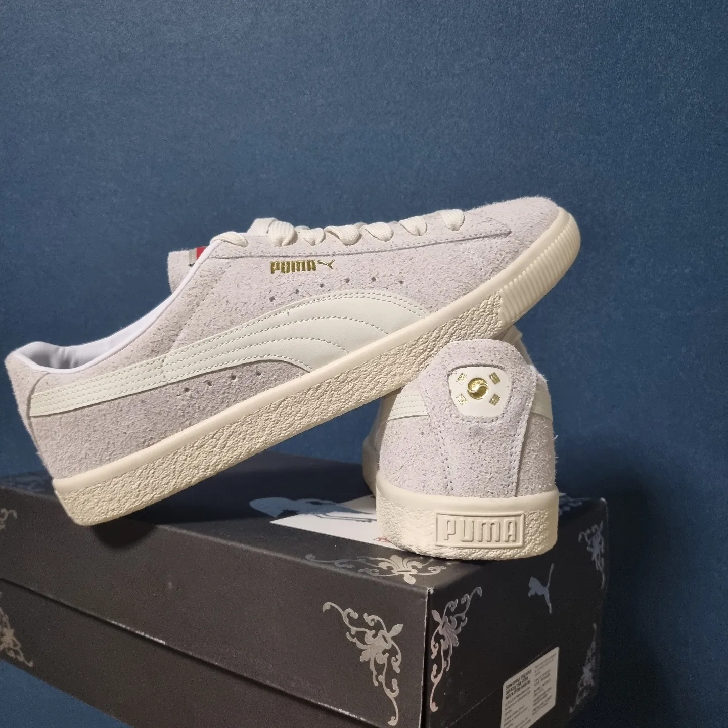 (W) Puma Suede VTG Korea 착용 스타일 - 1