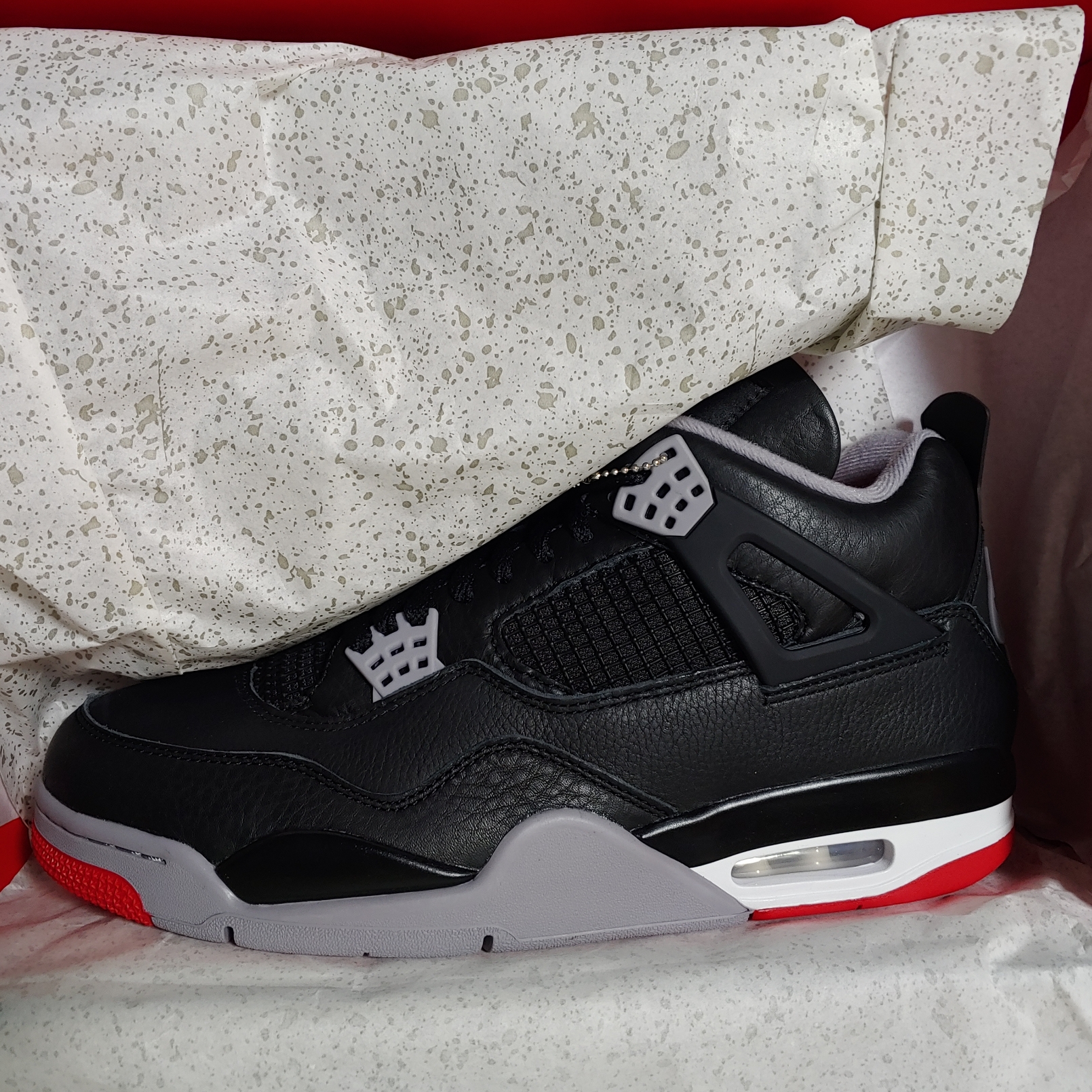 Jordan 4 Retro Bred Reimagined 착용 스타일