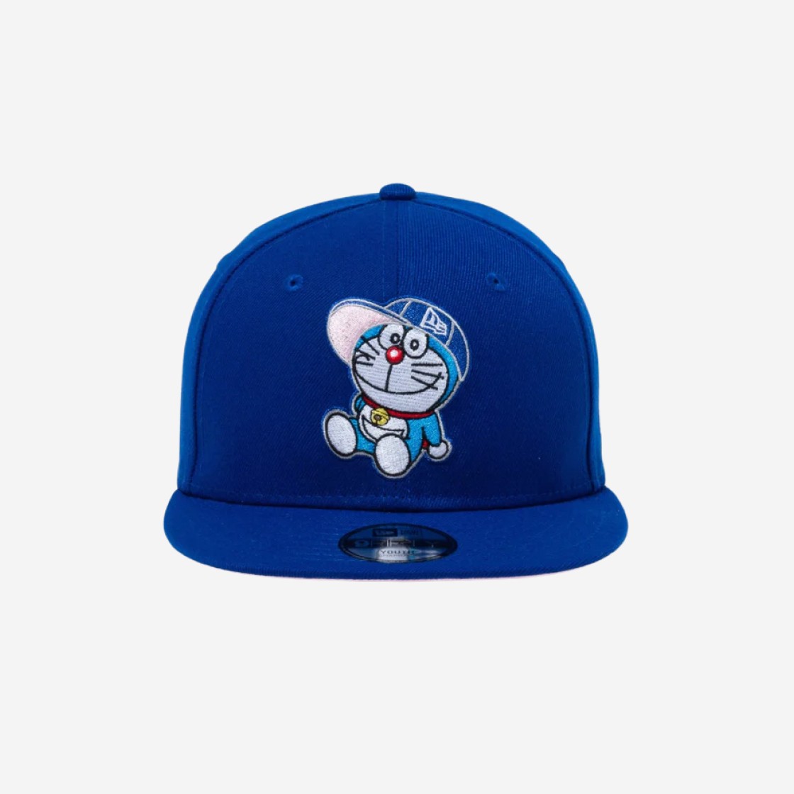 New Era x Doraemon Youth 9Fifty Cap Doraemon Light Royal Pink Undervisor Light Royal 상세 이미지 1