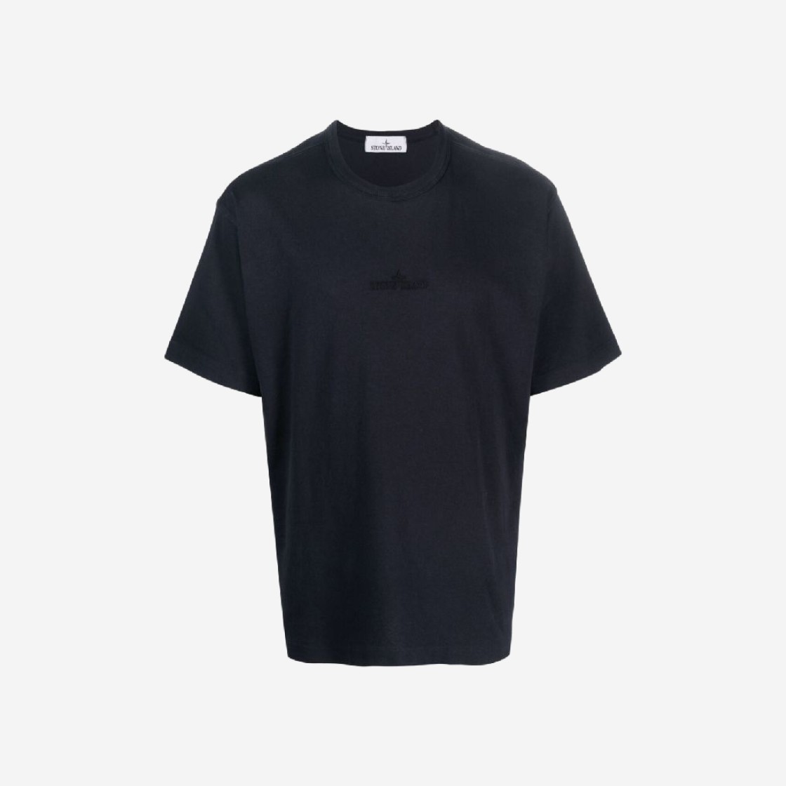 Stone Island 20444 20/1 Cotton Jersey Short Sleeve T-Shirt Navy Blue - 23SS 상세 이미지 1