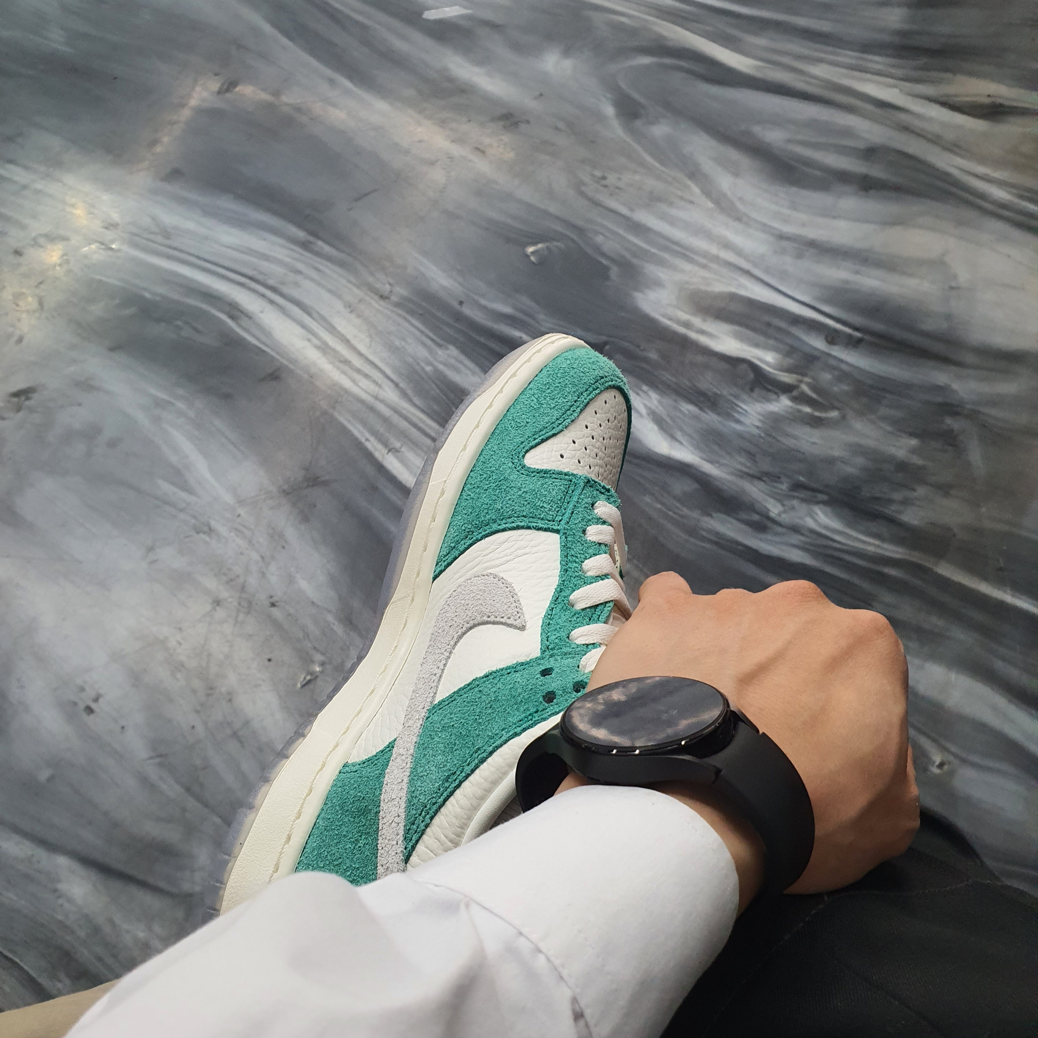 Nike x Kasina Dunk Low Road Sign - Kasina Exclusive 착용 스타일