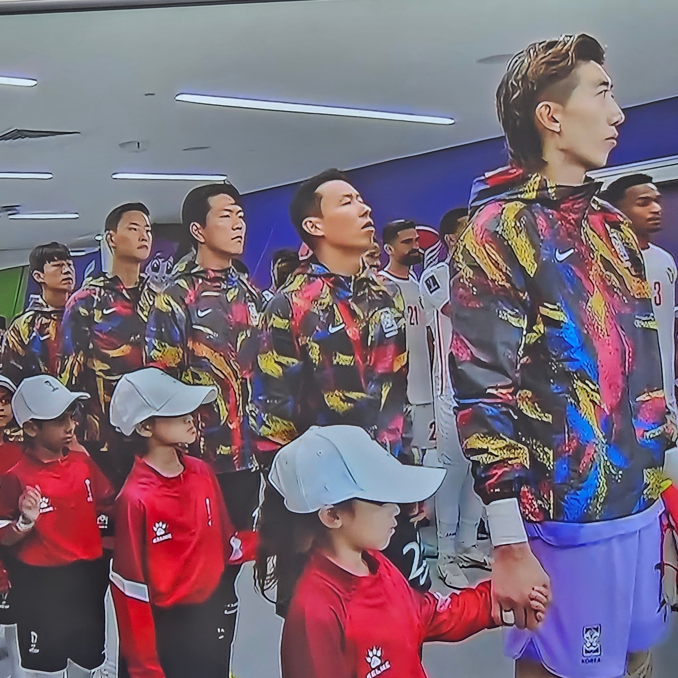 Nike Korea 2022/23 AWF Graphic Soccer Jacket Black White - Asia 착용 스타일