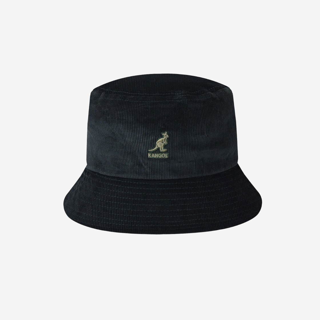 Kangol Cord Bucket Hat Black 상세 이미지 1