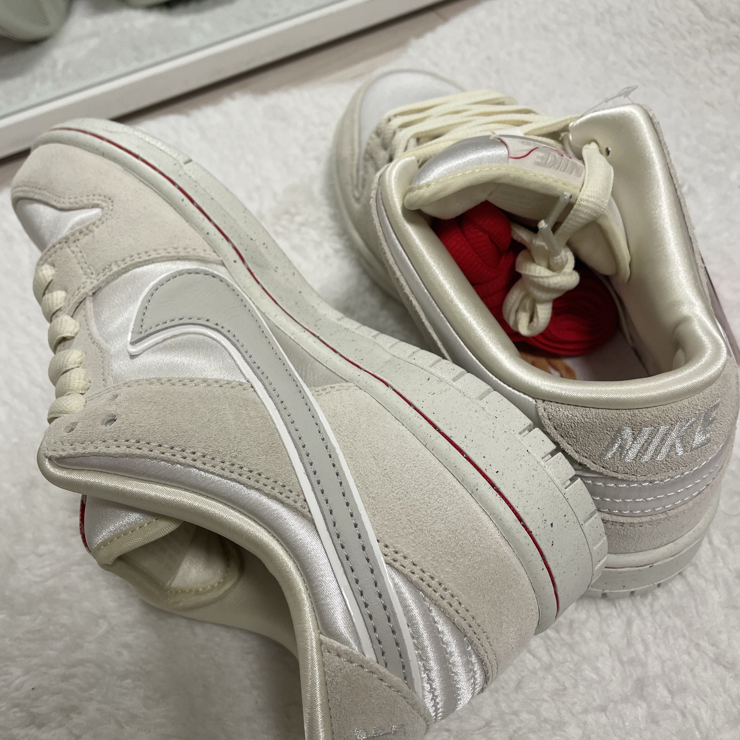 Nike SB Dunk Low PRM Coconut Milk 착용 스타일 - 2