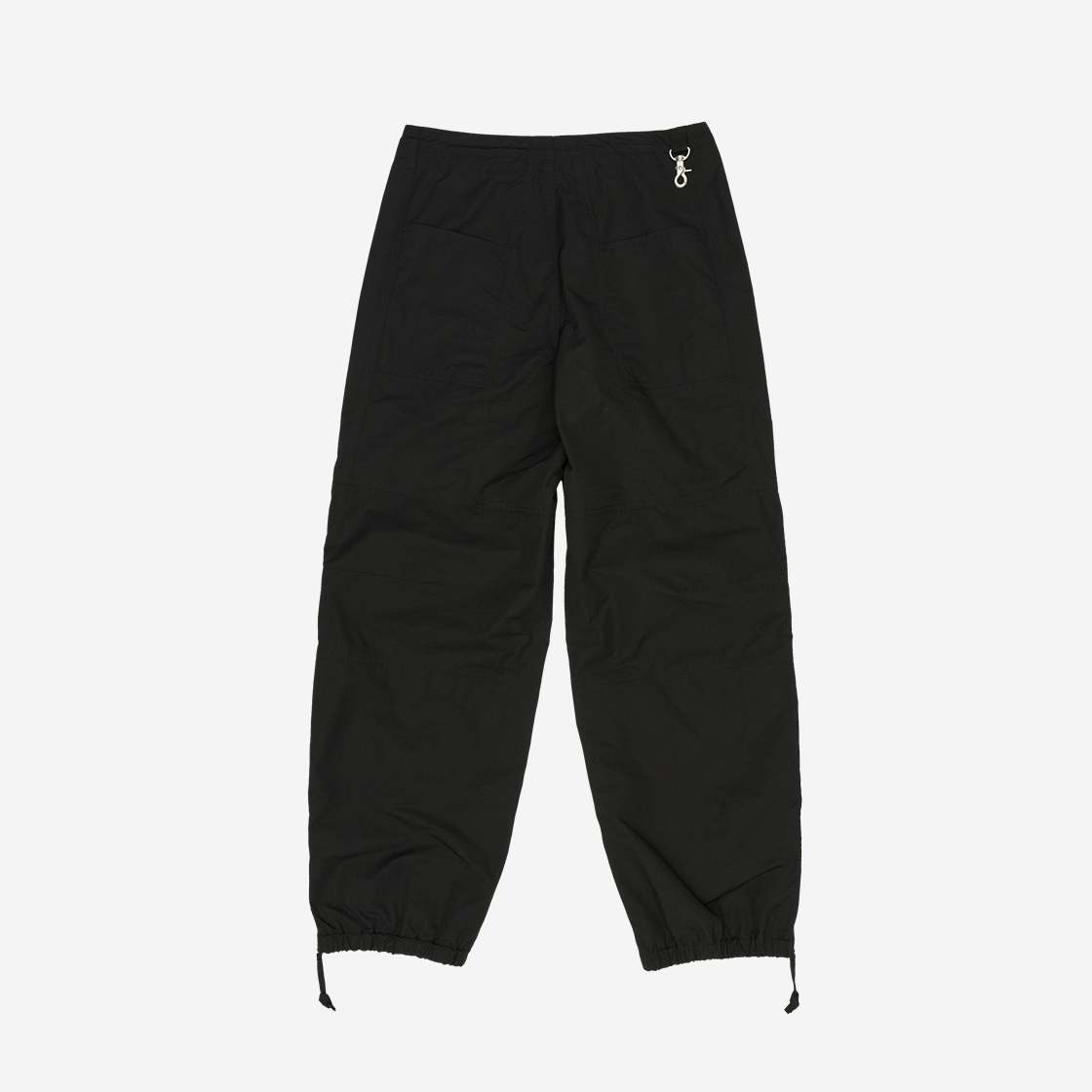 더바이닐하우스 사이드 집 파라슈트 팬츠 블랙(Thevinylhouse Side Zip Parachute Pants Black) - 2