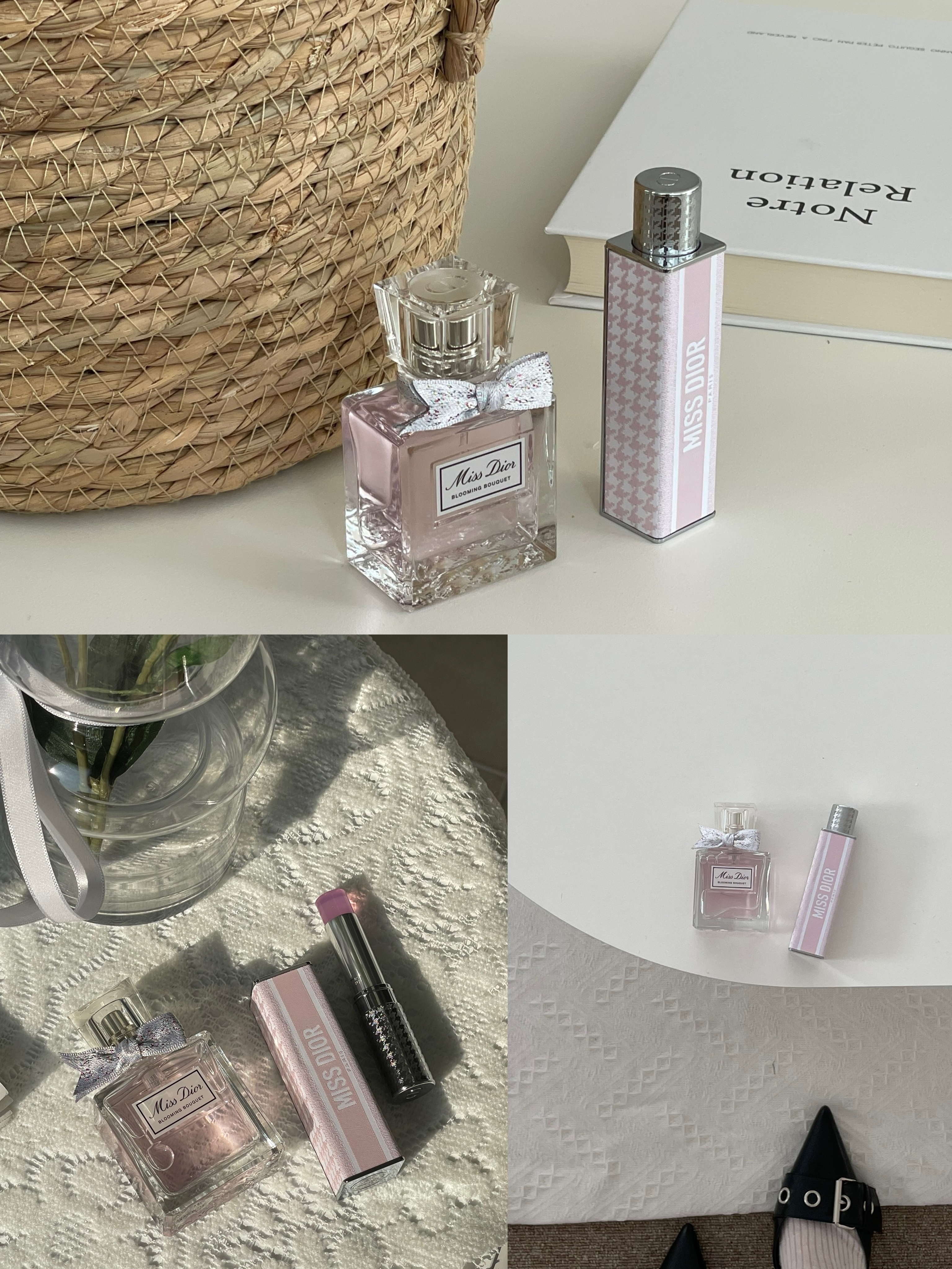 Dior Miss Dior Blooming Bouquet Eau De Toilette 30ml, Dior Miss Dior Blooming Bouquet Mini Miss Solid Perfume 3.2g 착용 스타일 - 2