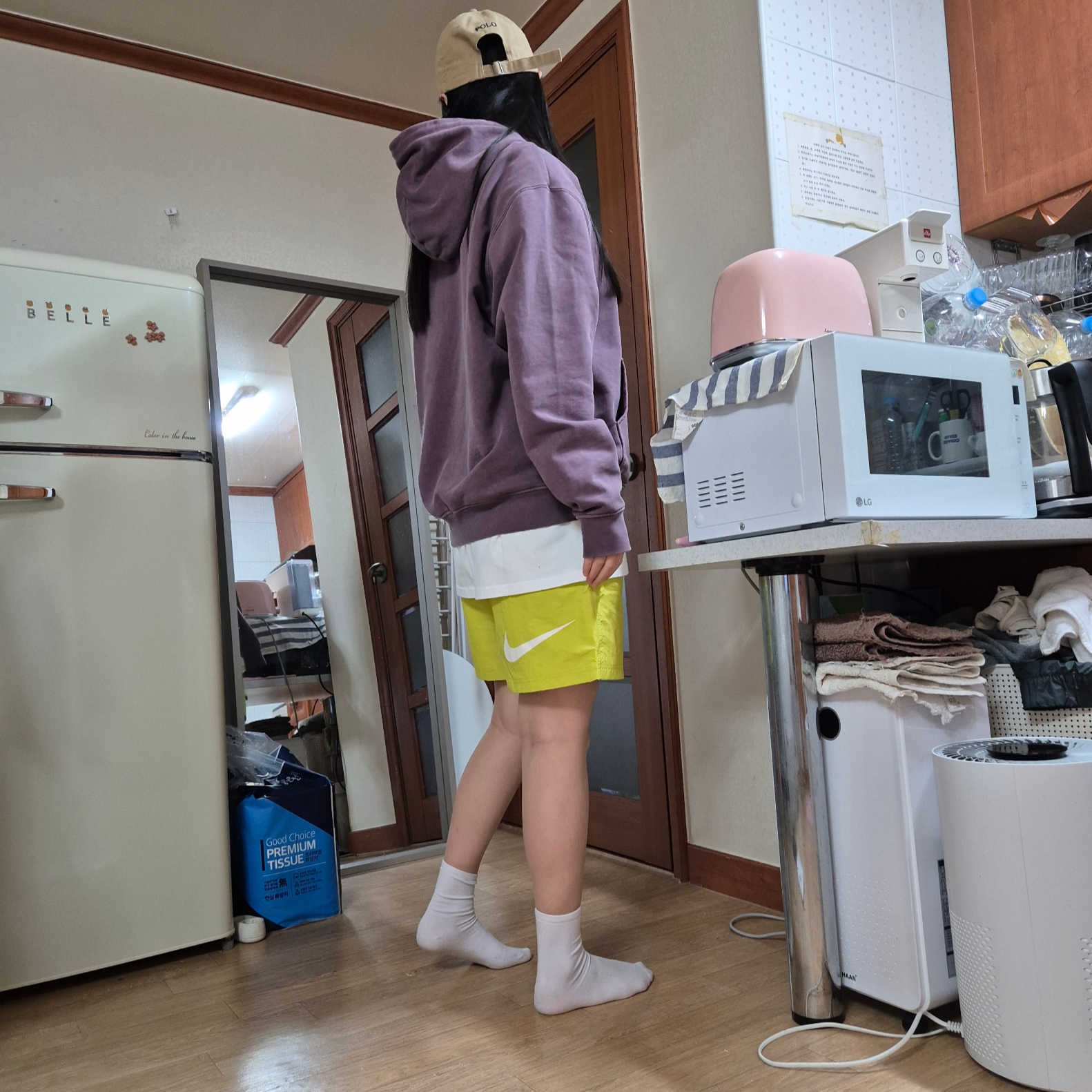 Nike x Stussy Shorts High Voltage (FJ9167-344) 착용 스타일