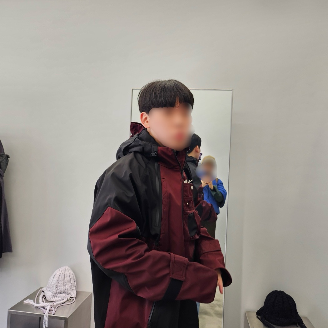 언더마이카 카메 멀티 지퍼 터틀 쉘 파카 핫 로드 - 22FW 착용 스타일 - 1