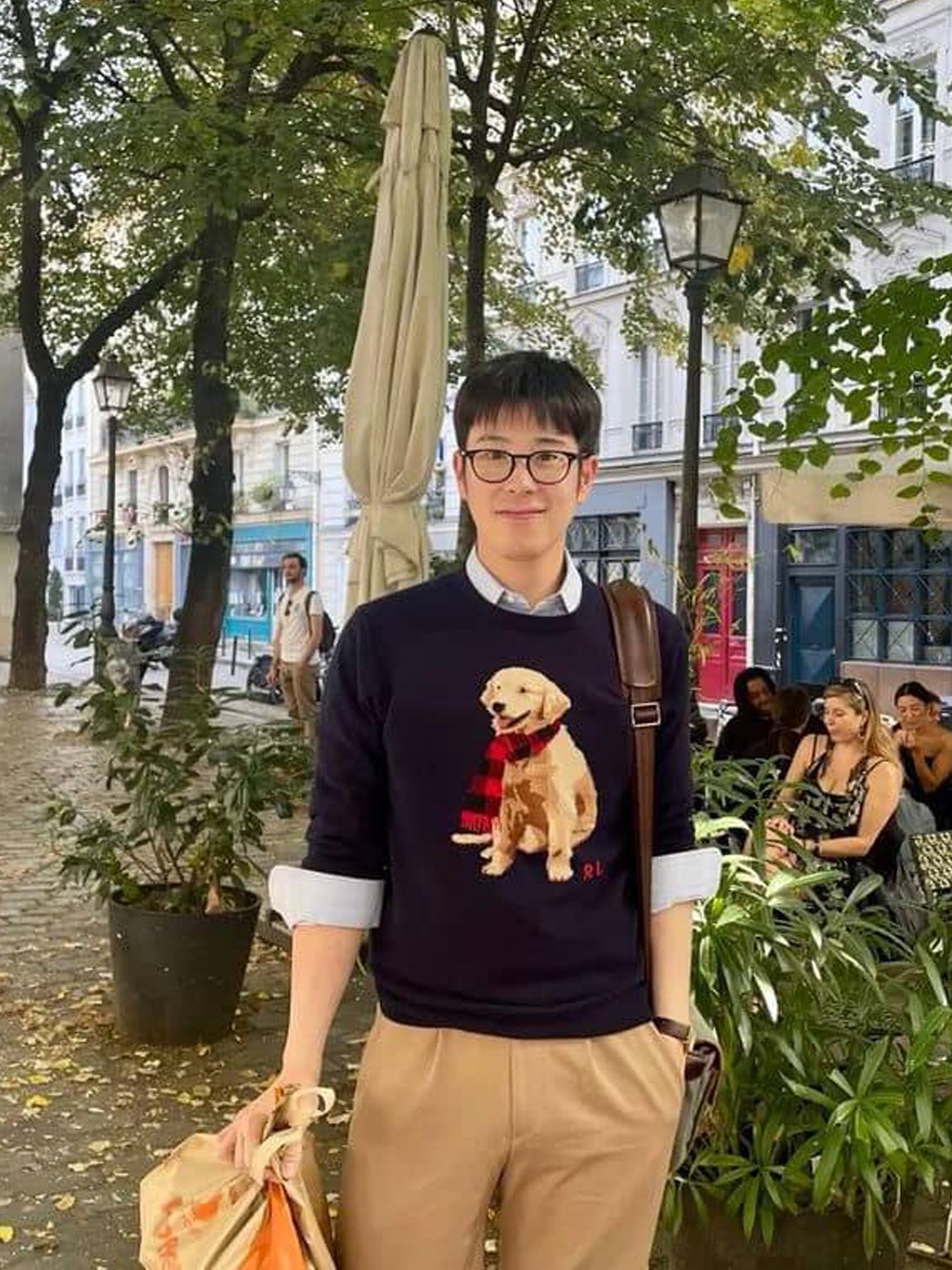 Cav Empt Side Rib Loose Net Knit Sweater Beige - 23FW 착용 스타일 - 2