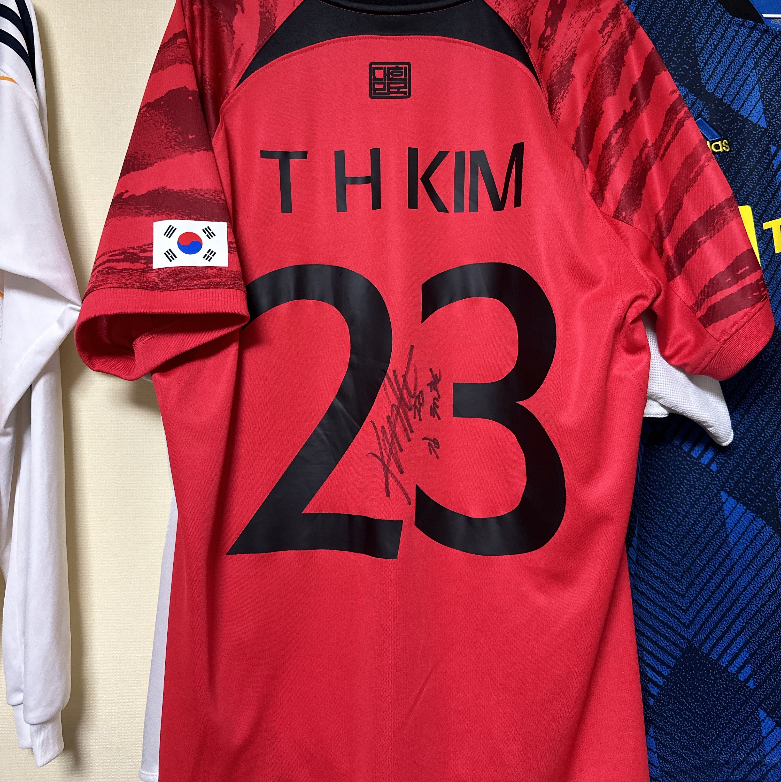 Nike Korea Dri-Fit Stadium Home SS Jersey Global Red - Asia (Non Marking Ver.) 착용 스타일