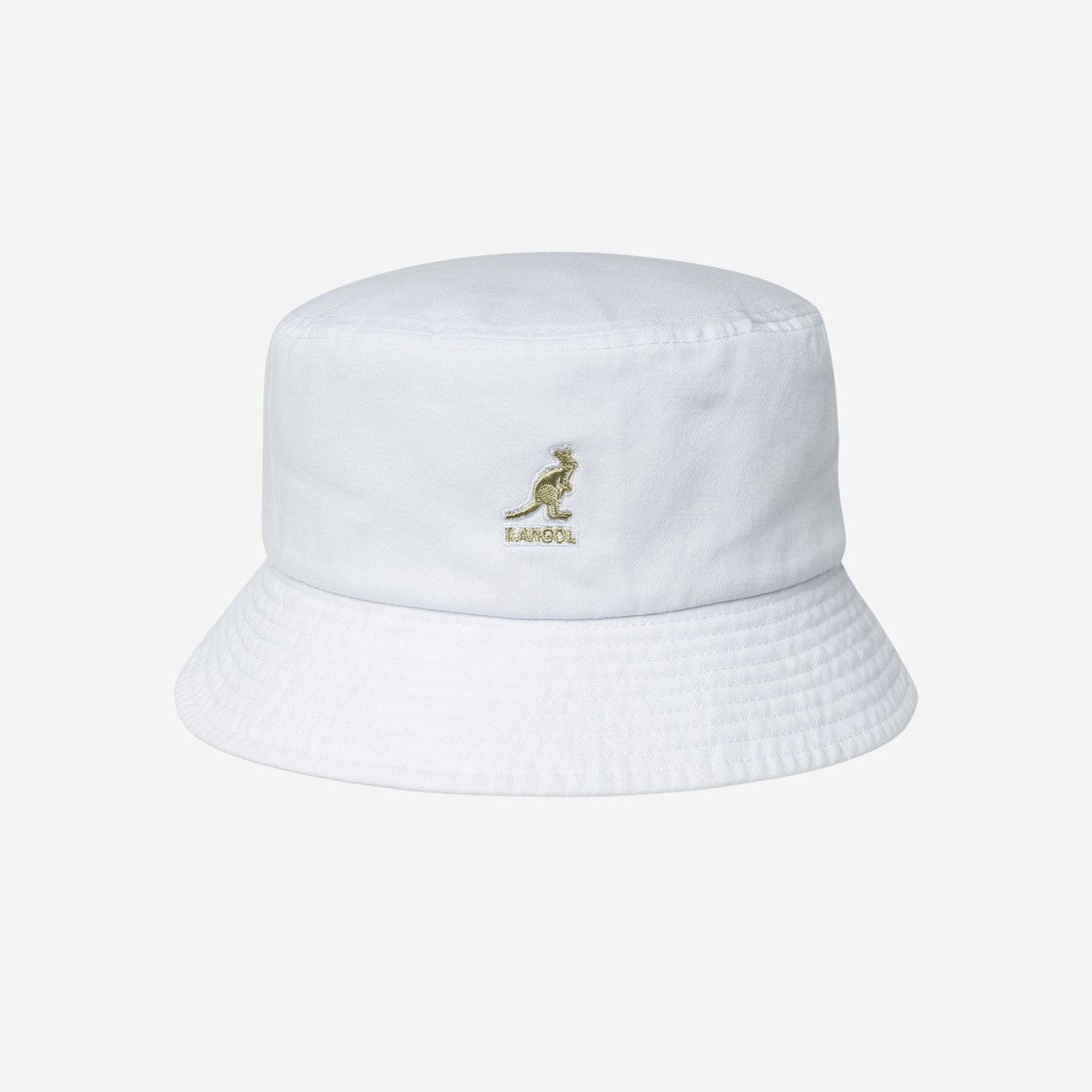 Kangol Washed Bucket Hat White 상세 이미지 1