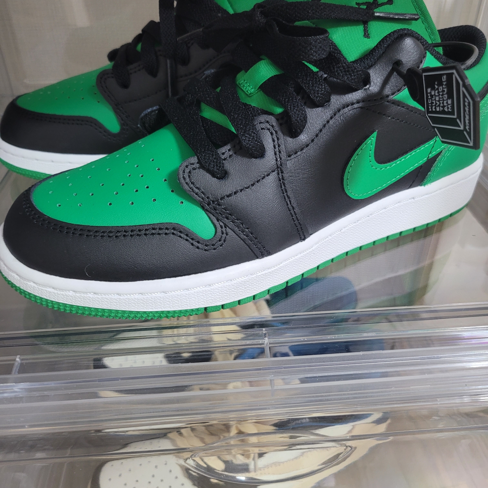 (GS) Jordan 1 Low Lucky Green 착용 스타일