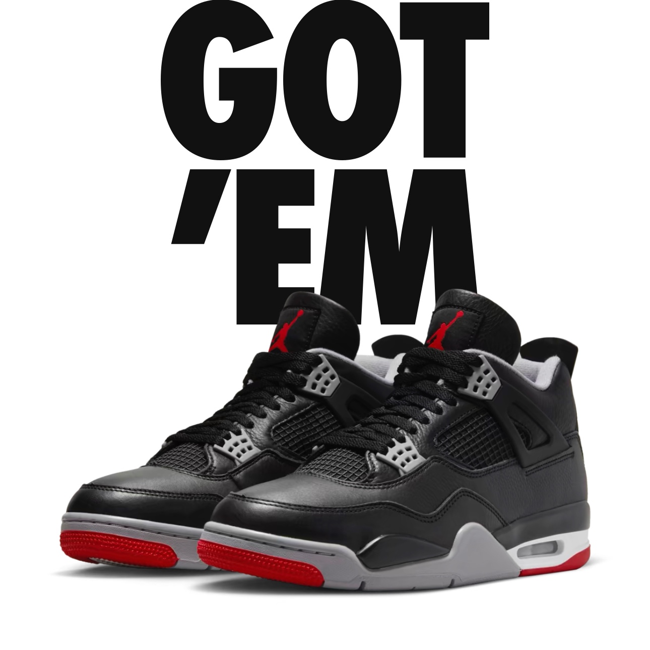 Jordan 4 Retro Bred Reimagined 착용 스타일