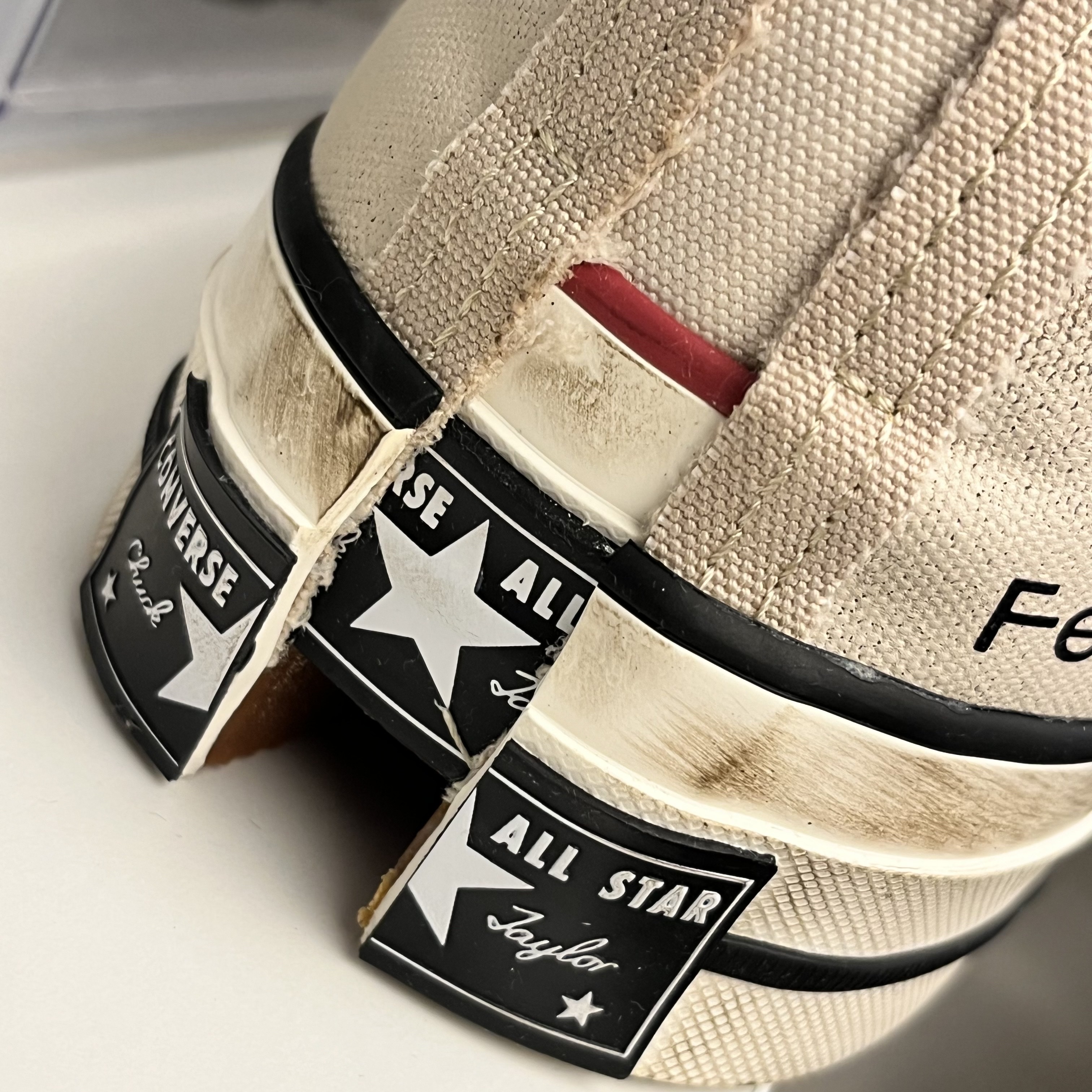 Converse x Feng Chen Wang Chuck 70 Ox 2-in-1 Brown Rice 착용 스타일 - 1