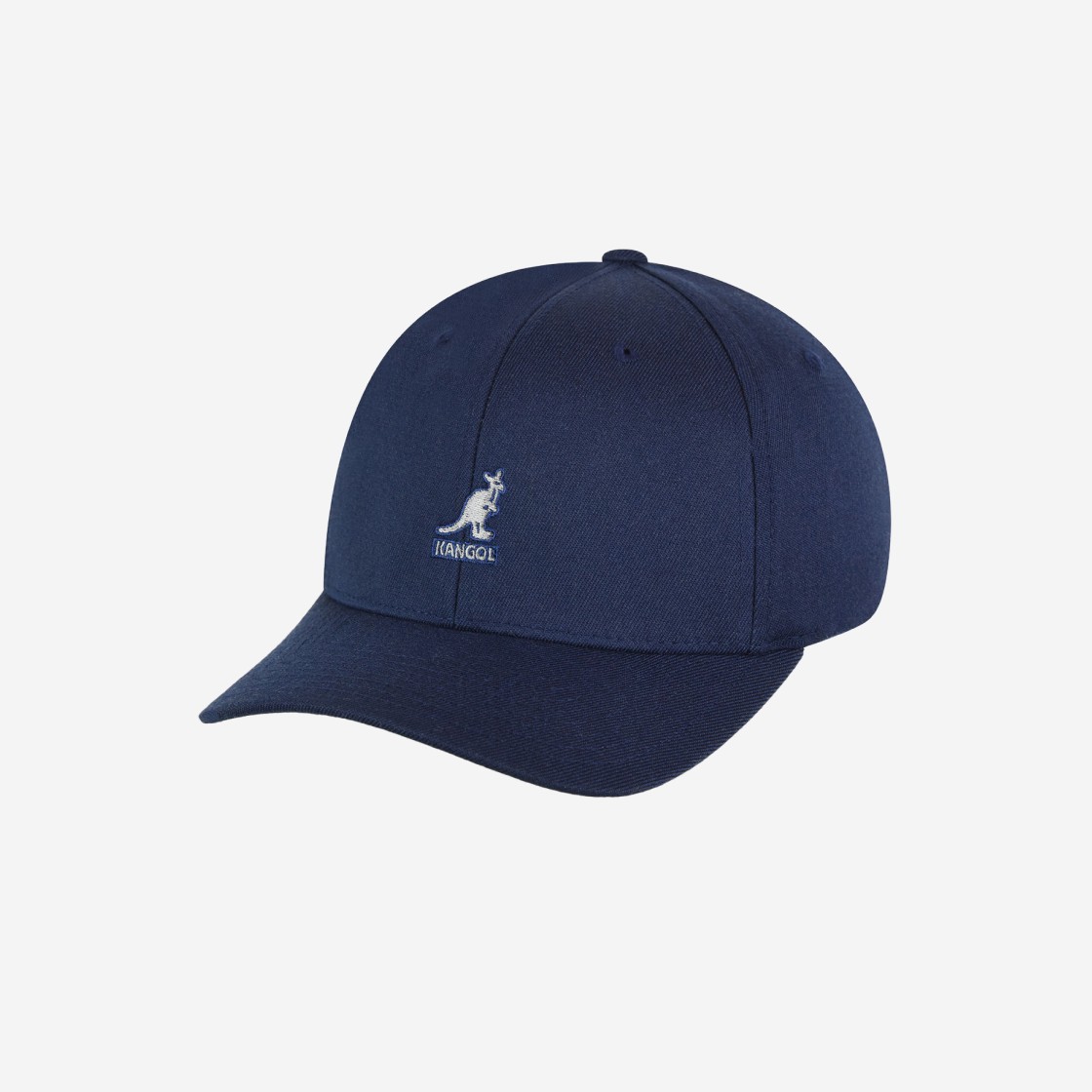 Kangol Wool Flexfit Baseball Cap Dark Blue 상세 이미지 1