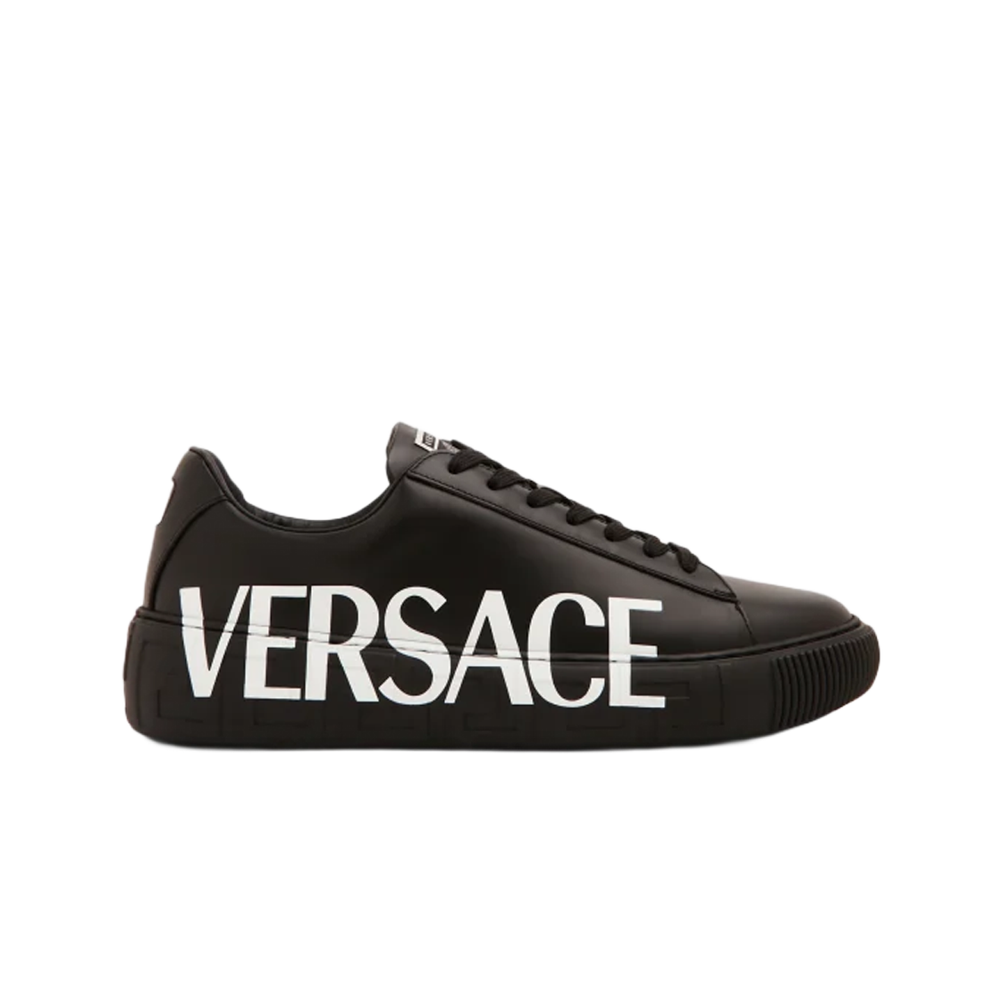 Versace Greca Logo Sneakers Black 상세 이미지 1