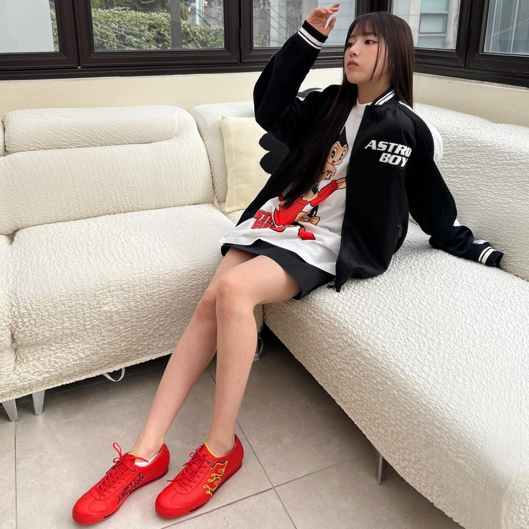 Onitsuka Tiger x Astro Boy Mexico 66 SD Fiery Red 착용 스타일 - 2