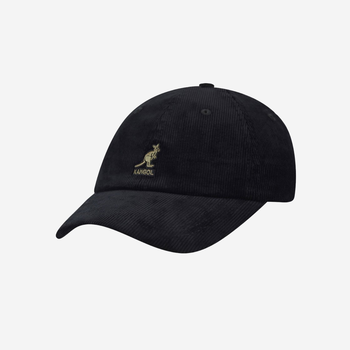 Kangol Cord Baseball Cap Black 상세 이미지 1