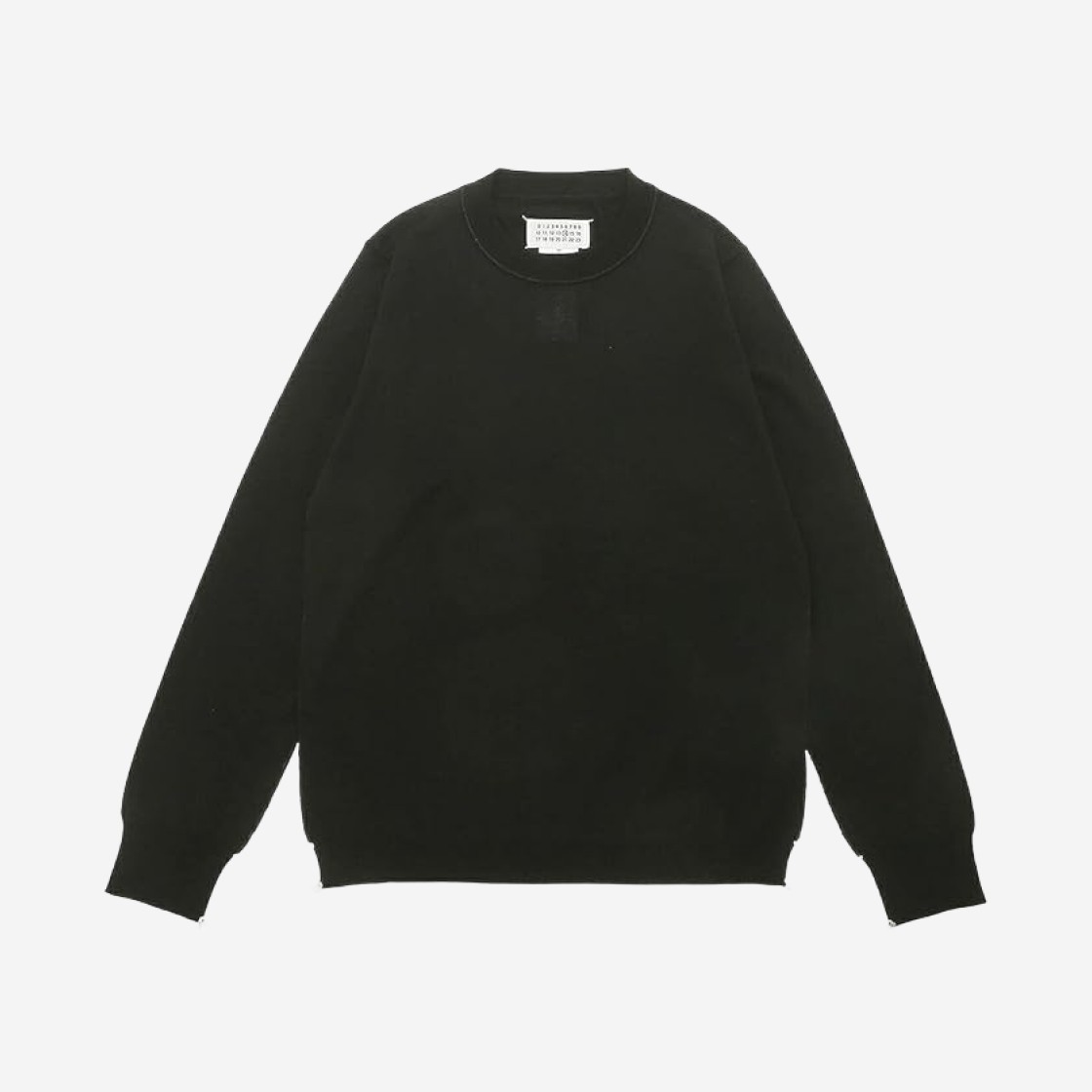 Maison Margiela Work In Progress Sweater Black 상세 이미지 1