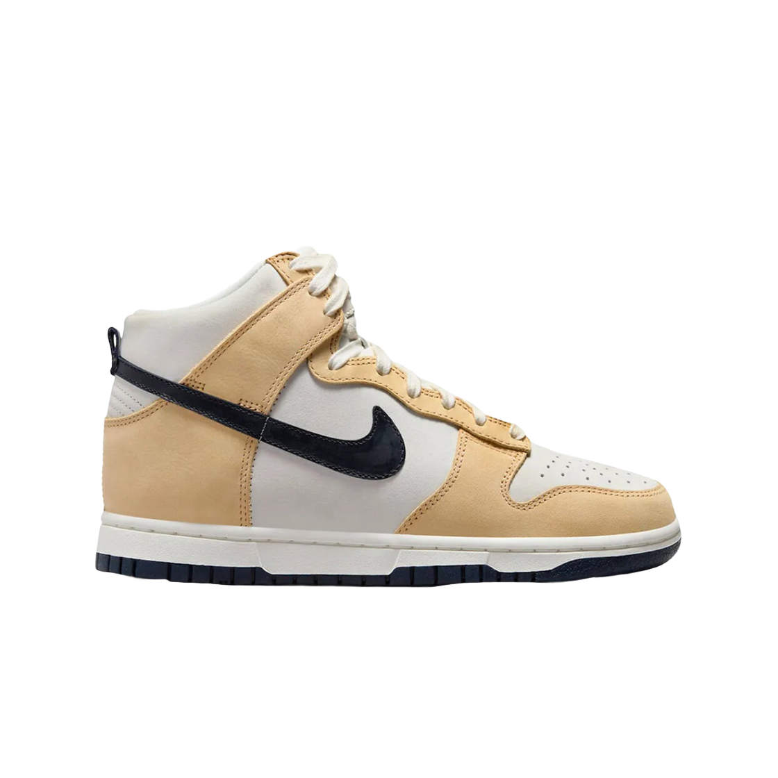 DX2044-101 (W) Nike Dunk High PRM MF Sesame Obsidian
