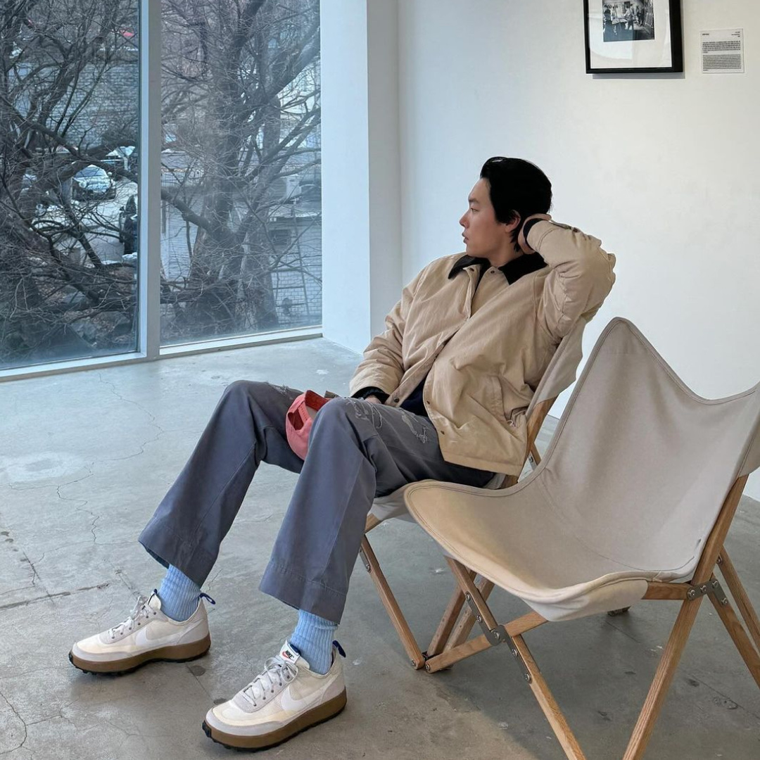 Nike x Tom Sachs General Purpose Shoe Light Cream 착용 스타일 - 3