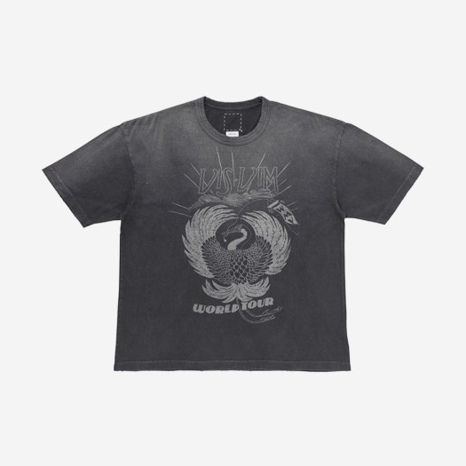 비즈빔 점보 티셔츠 숏슬리브 크래쉬 월드투어 블랙 - 23FW