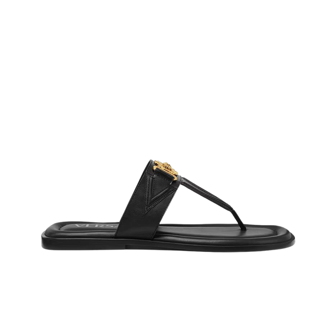 베르사체 메두사 비기 샌들 블랙 골드(Versace Medusa Biggie Sandals Black Gold) - 1