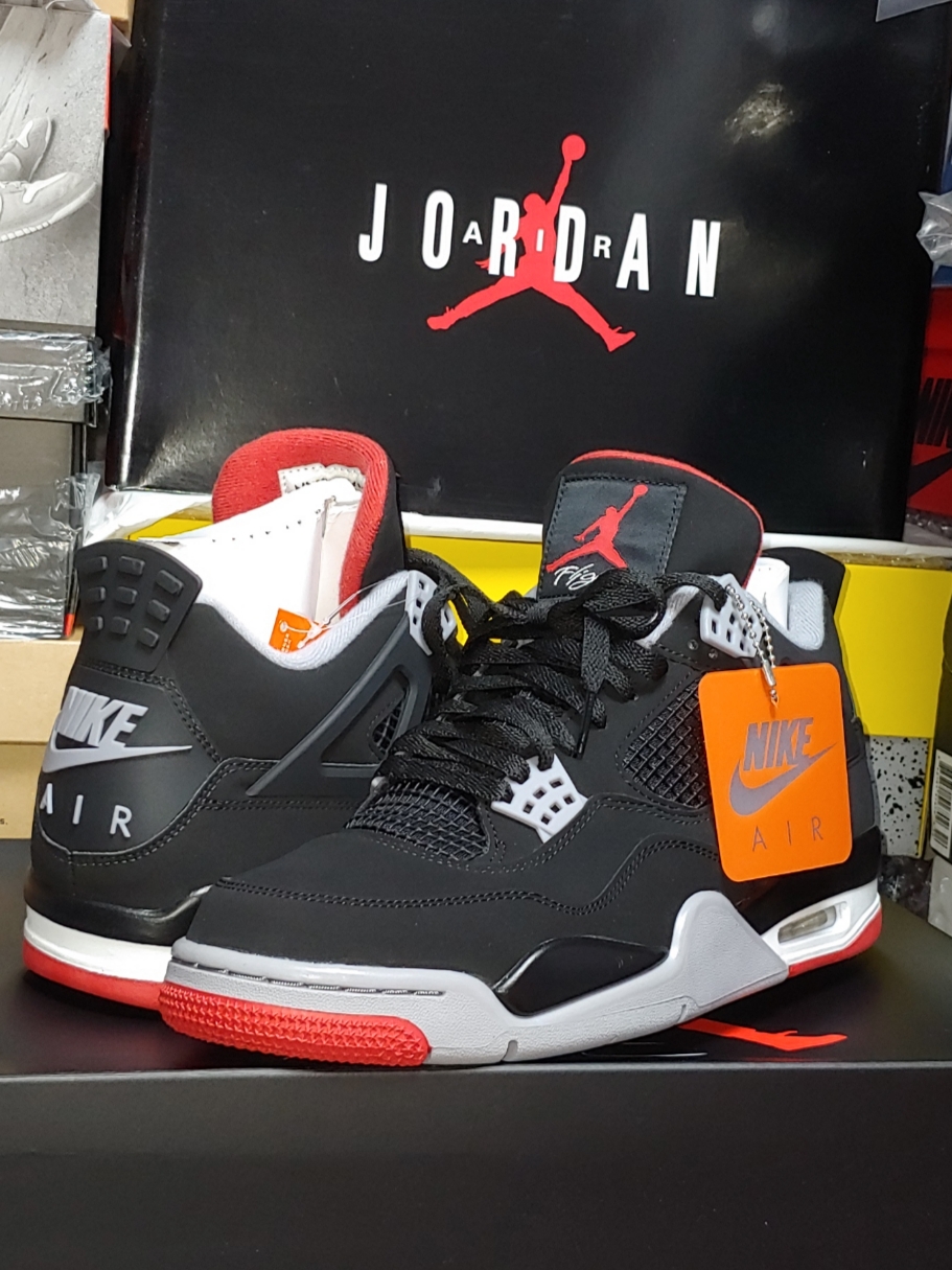 Jordan 4 Retro Bred Reimagined, Jordan 4 Retro Bred 2019 착용 스타일 - 2