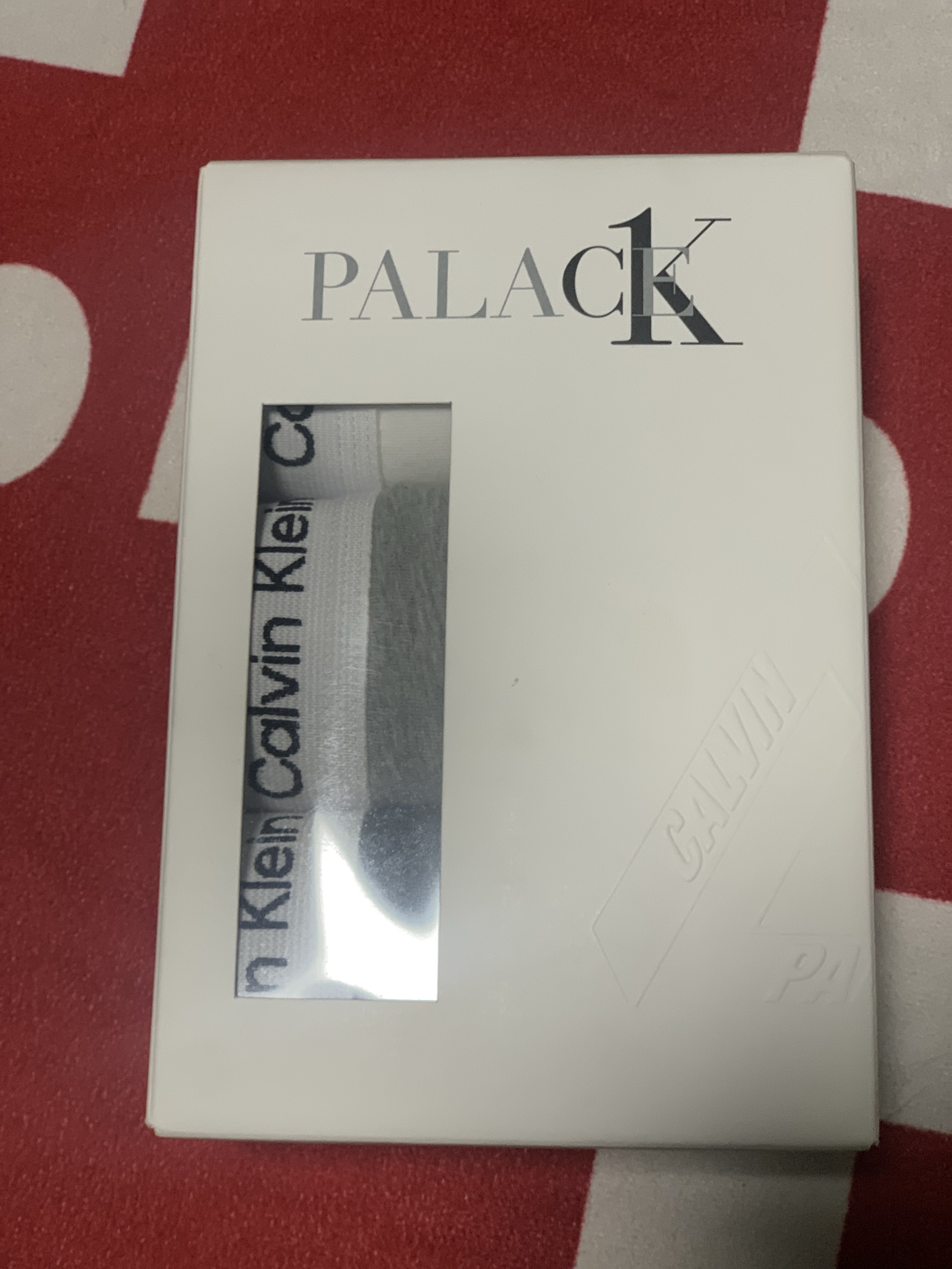 Palace x CK1 Boxer Briefs Classic White Light Grey Heather Black (3 Pack) 착용 스타일