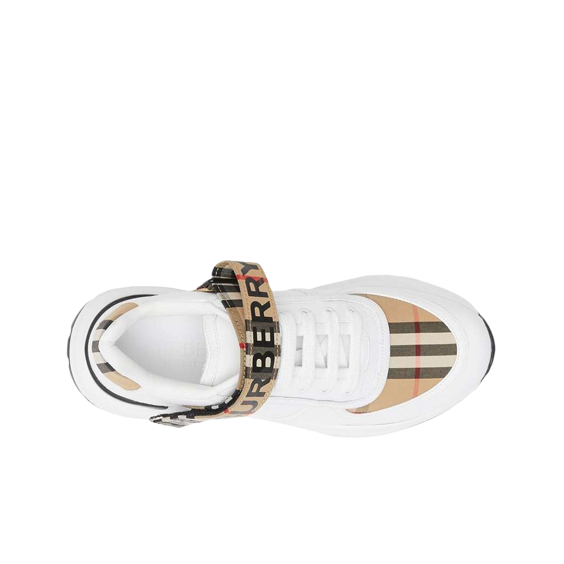 (W) 버버리 로니 로우탑 스니커즈 아카이브 베이지((W) Burberry Ronnie Low-Top Sneakers Archive Beige) - 2
