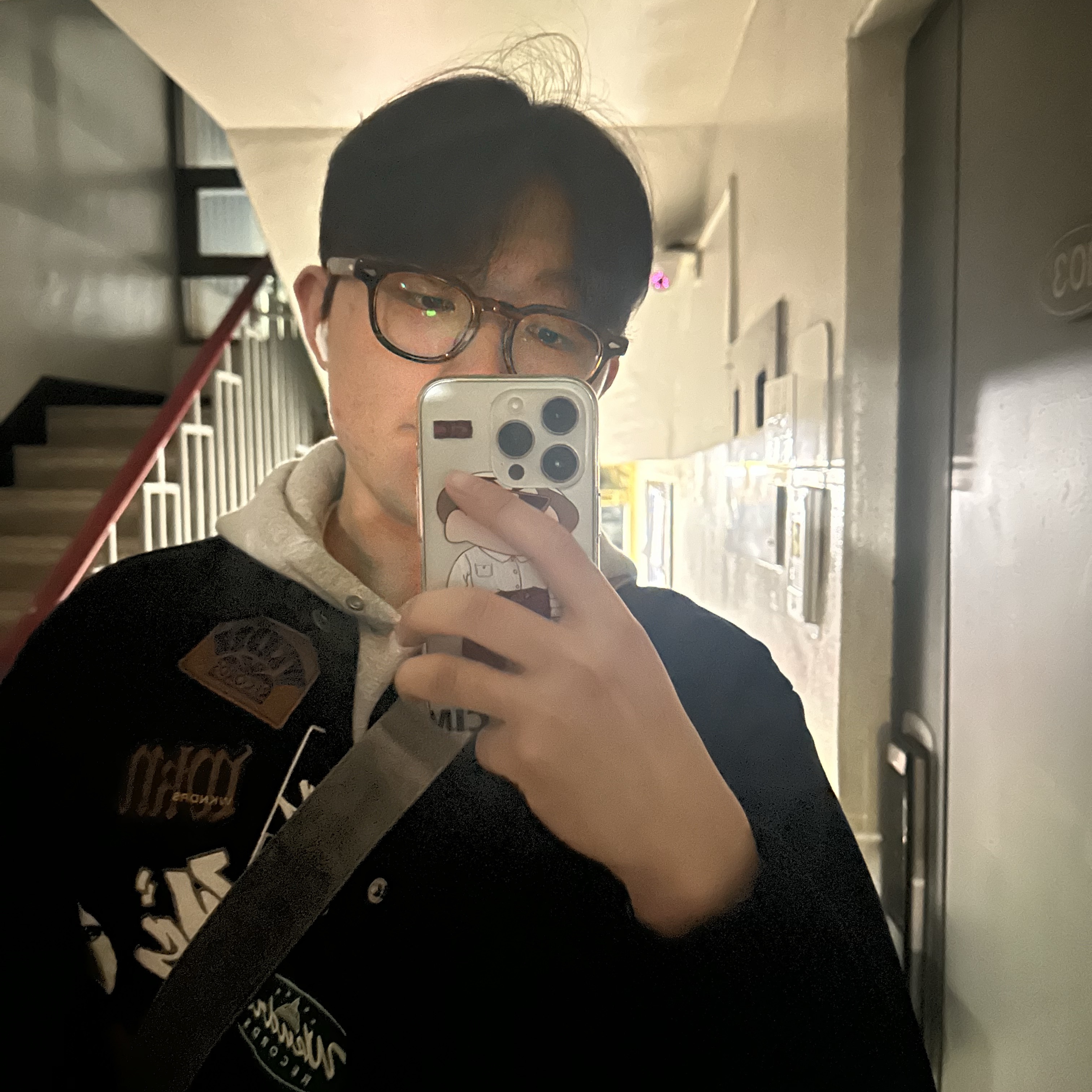 JTO Originals AR 46-24 Tortoise 착용 스타일