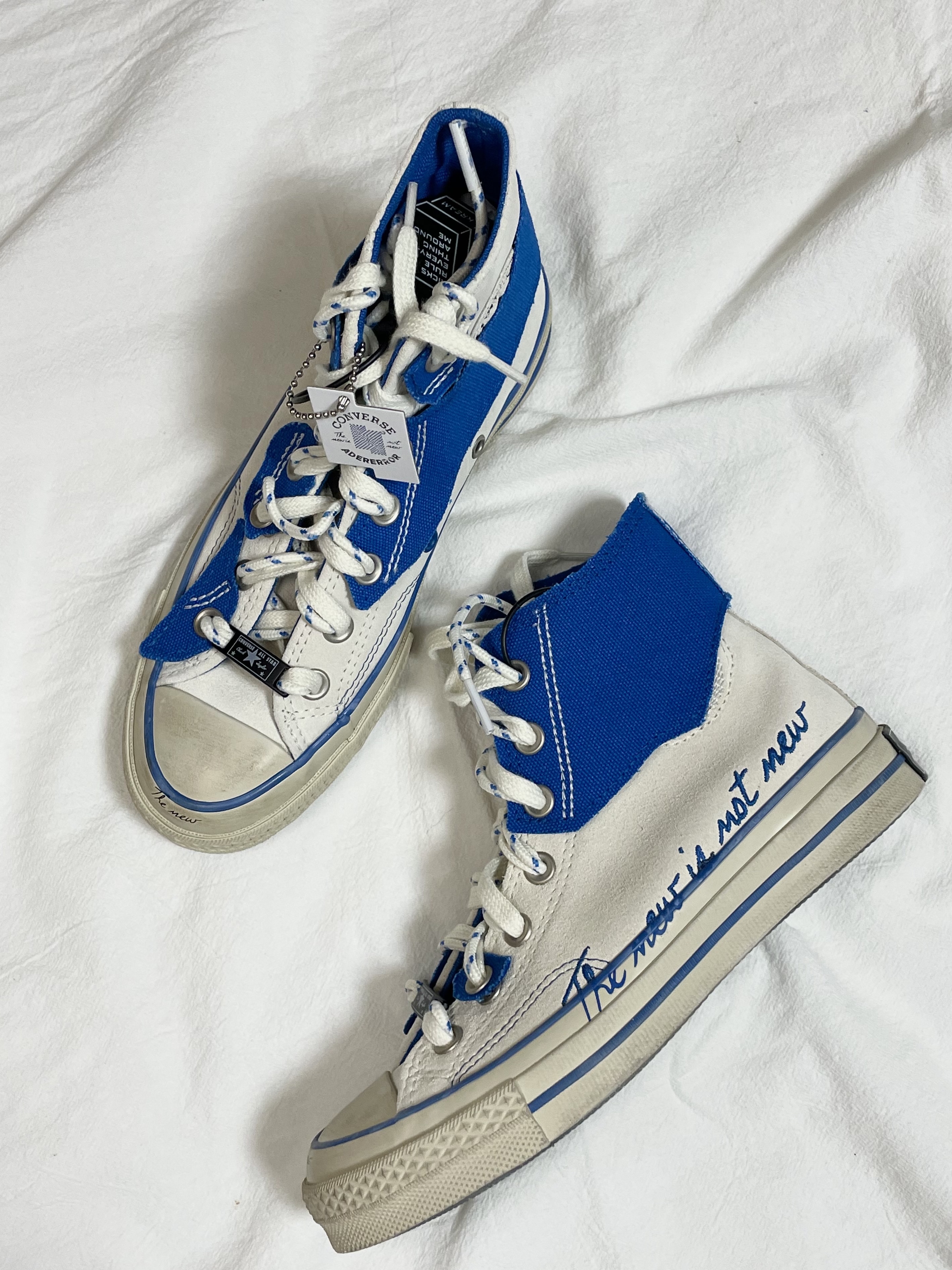 Converse x Ader Error Chuck 70 High White 착용 스타일 - 2