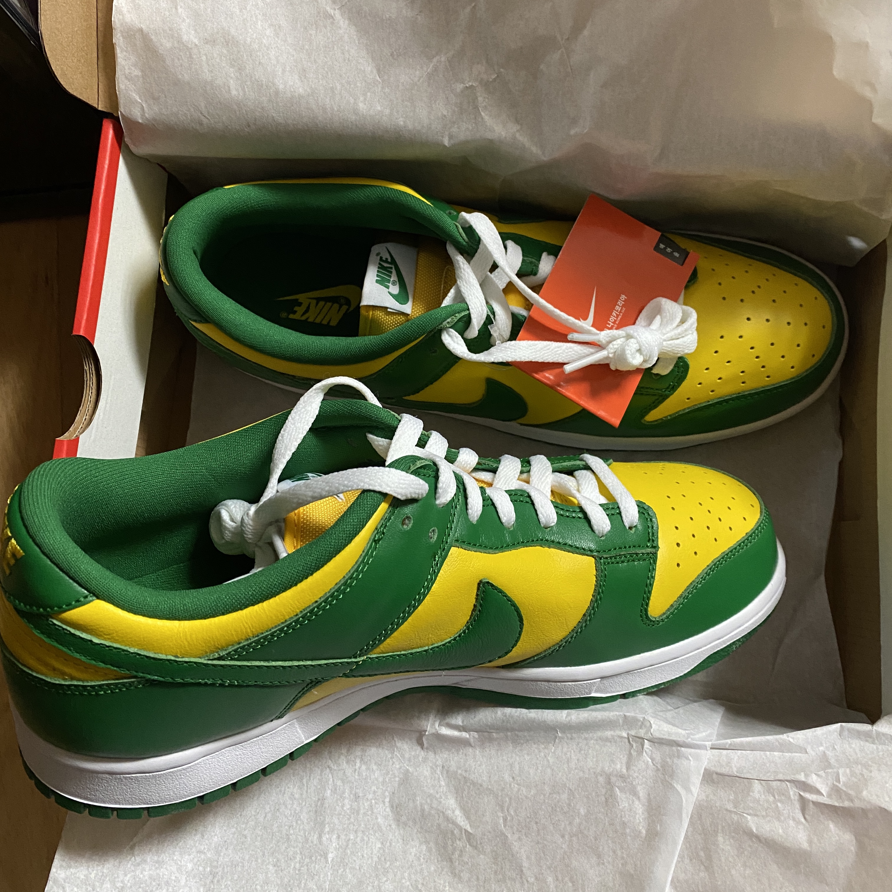 Nike Dunk Low SP Brazil 2024 착용 스타일