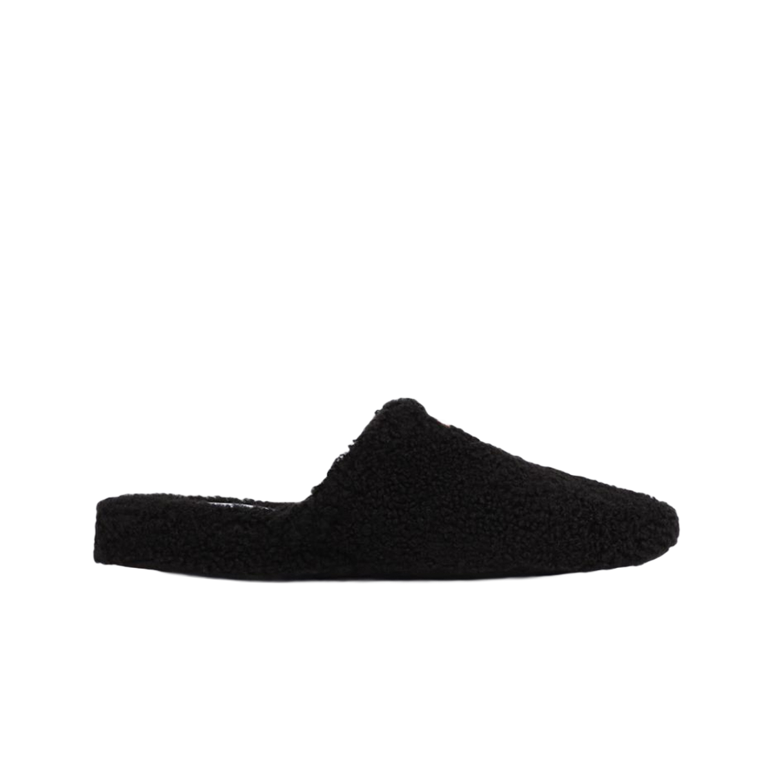 MFL072A-L0010-001 Thom Browne Shearling Slipper Black