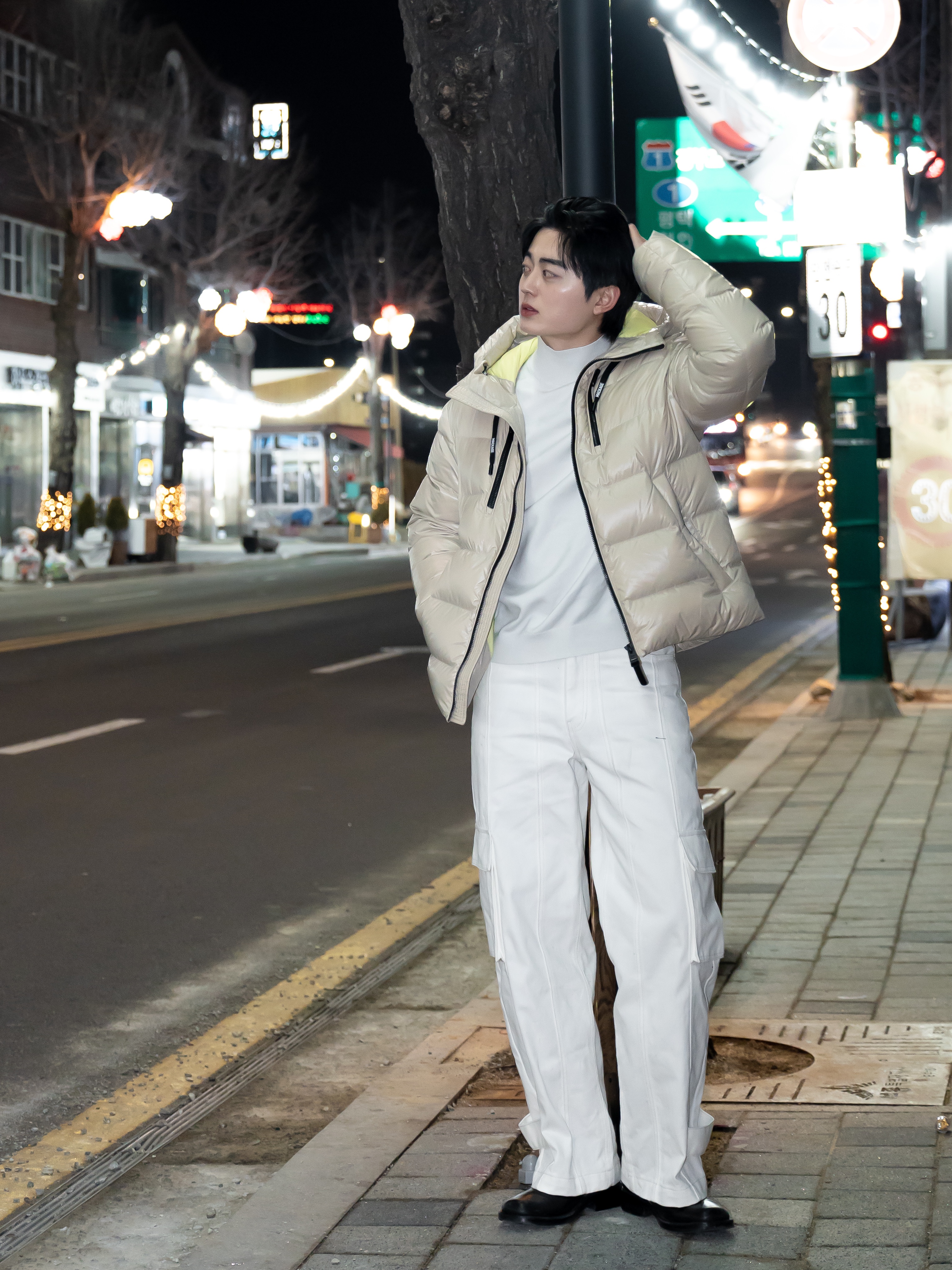 Kinchi Oddly - 701 (a) Black 착용 스타일 - 3