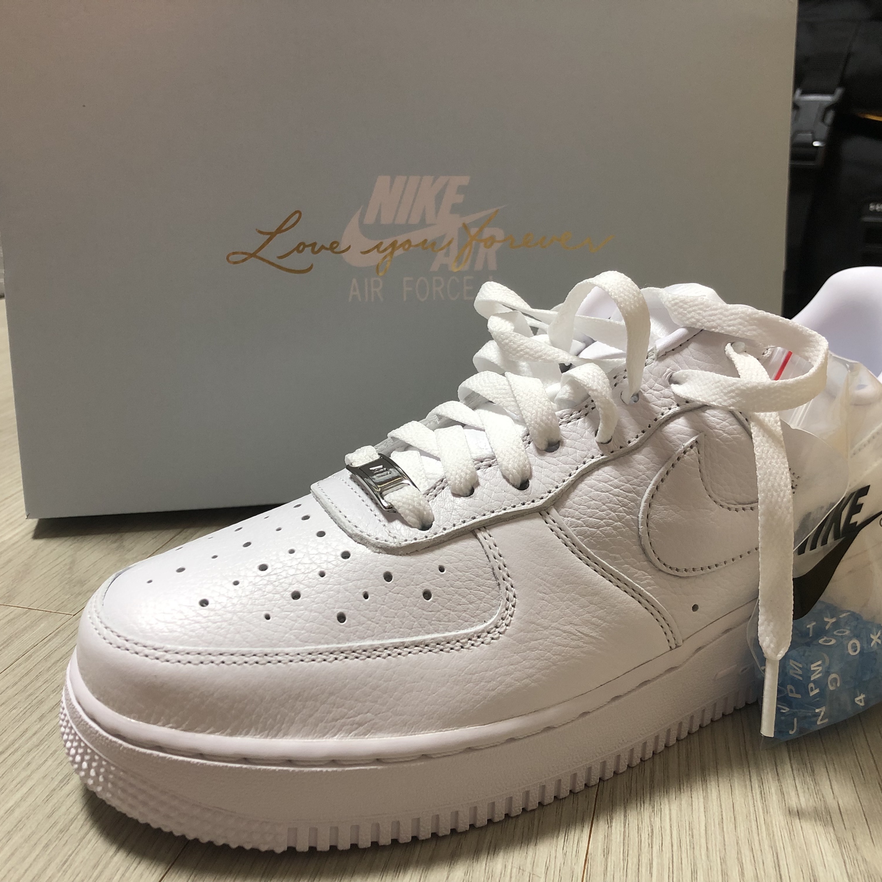 Nike x Drake Nocta Air Force 1 Low SP Certified Lover Boy White 착용 스타일 - 1