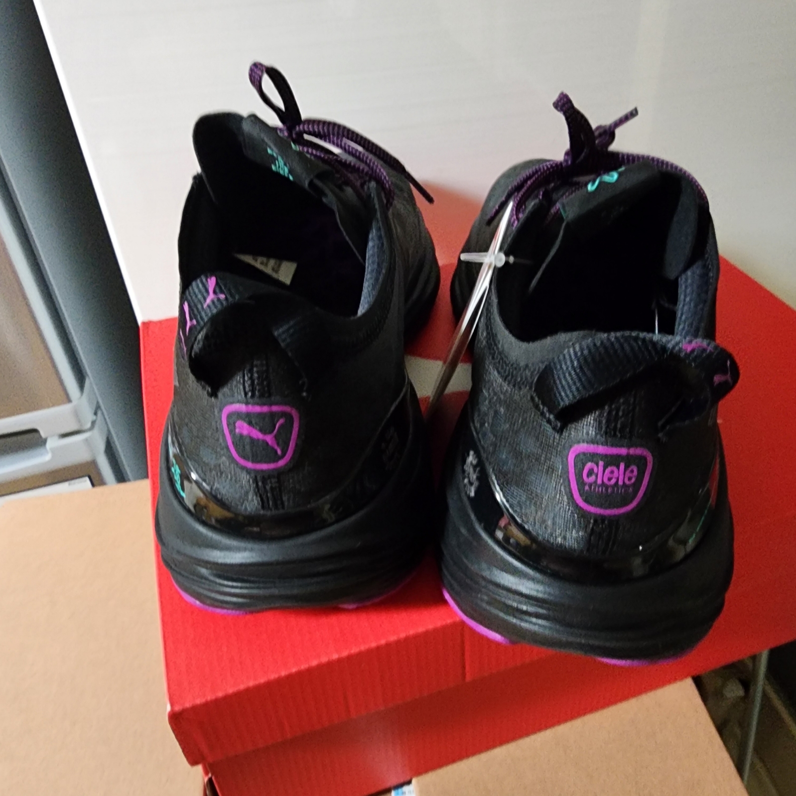 Puma Foreverrun Nitro Ciele Black 착용 스타일 - 3