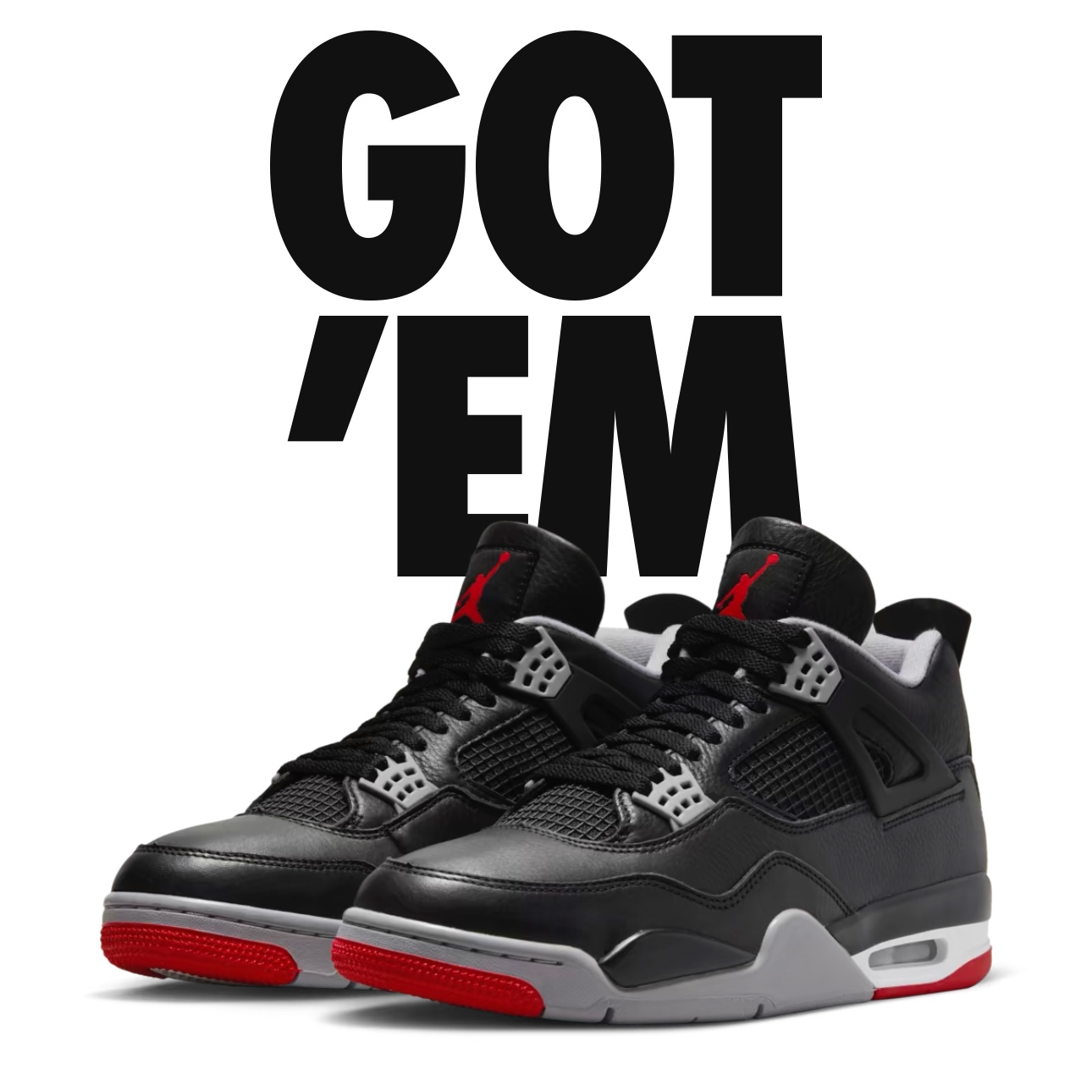 Jordan 4 Retro Bred Reimagined 착용 스타일