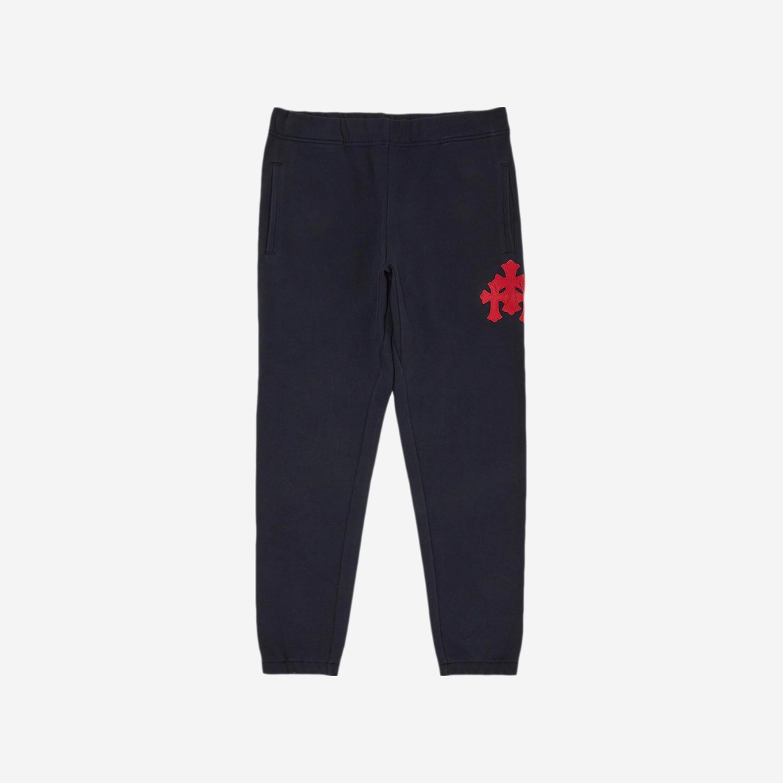 Chrome Hearts Cross Sweatpants Navy 상세 이미지 1