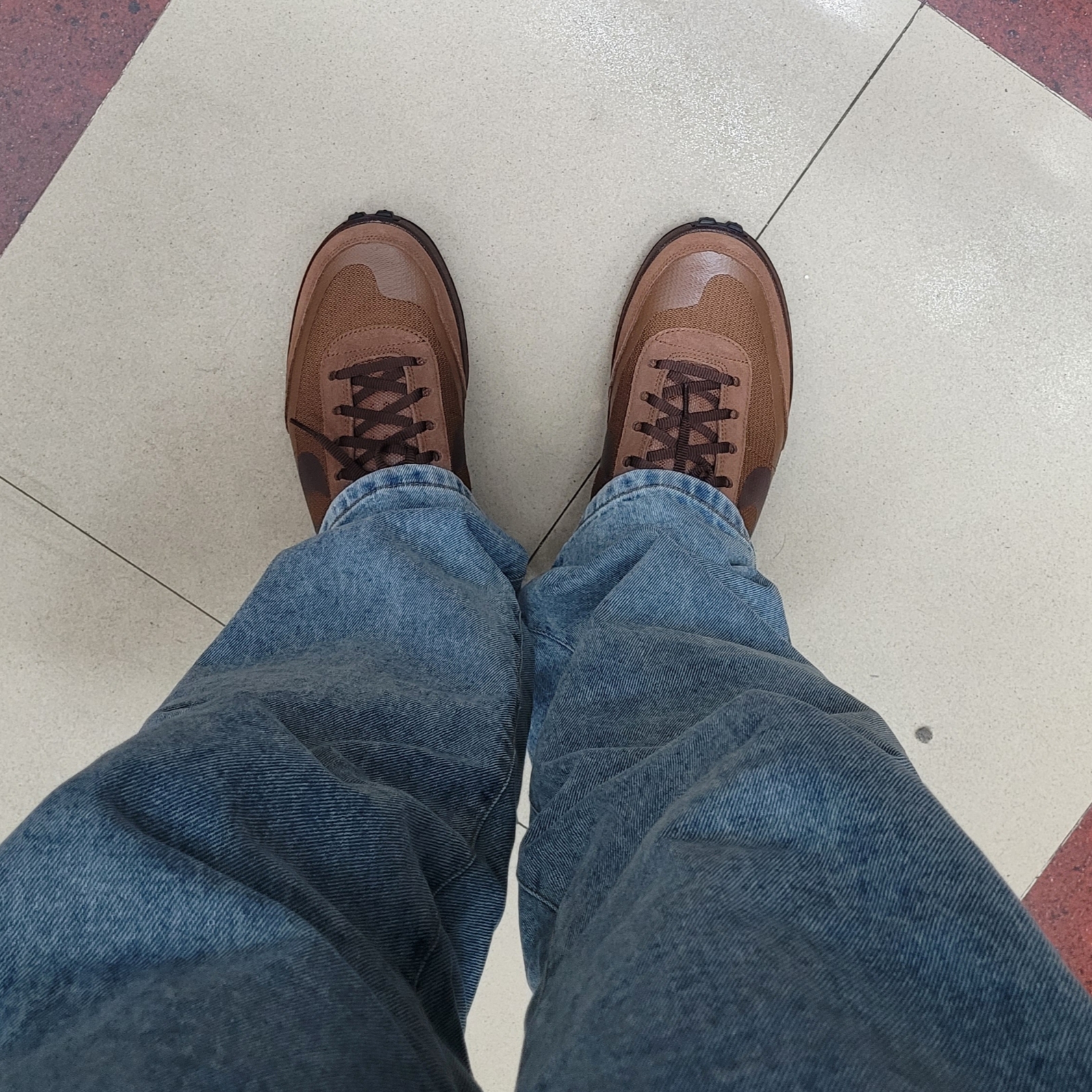 Nike x Tom Sachs General Purpose Shoe Brown 착용 스타일