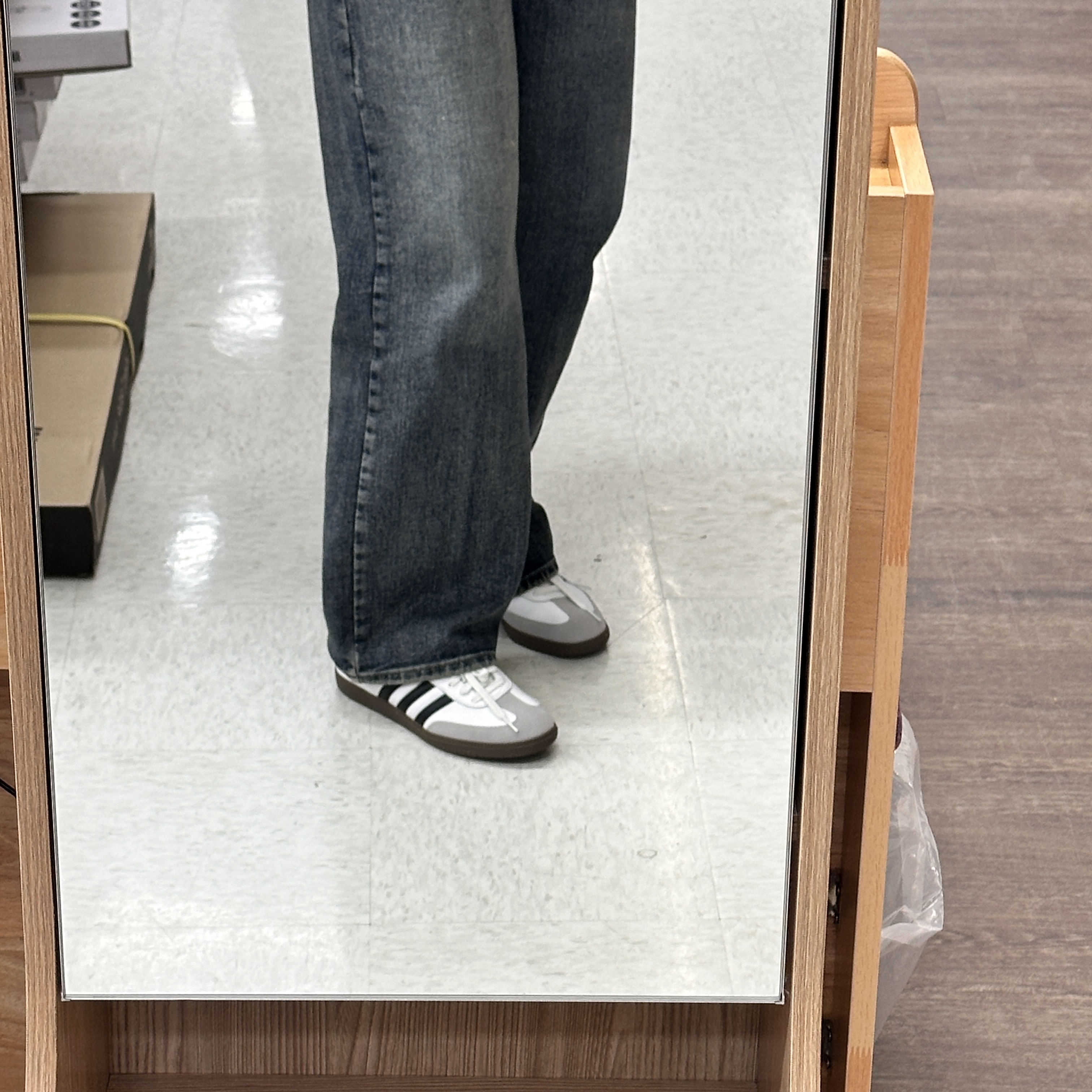 Adidas Samba OG Cloud White 착용 스타일