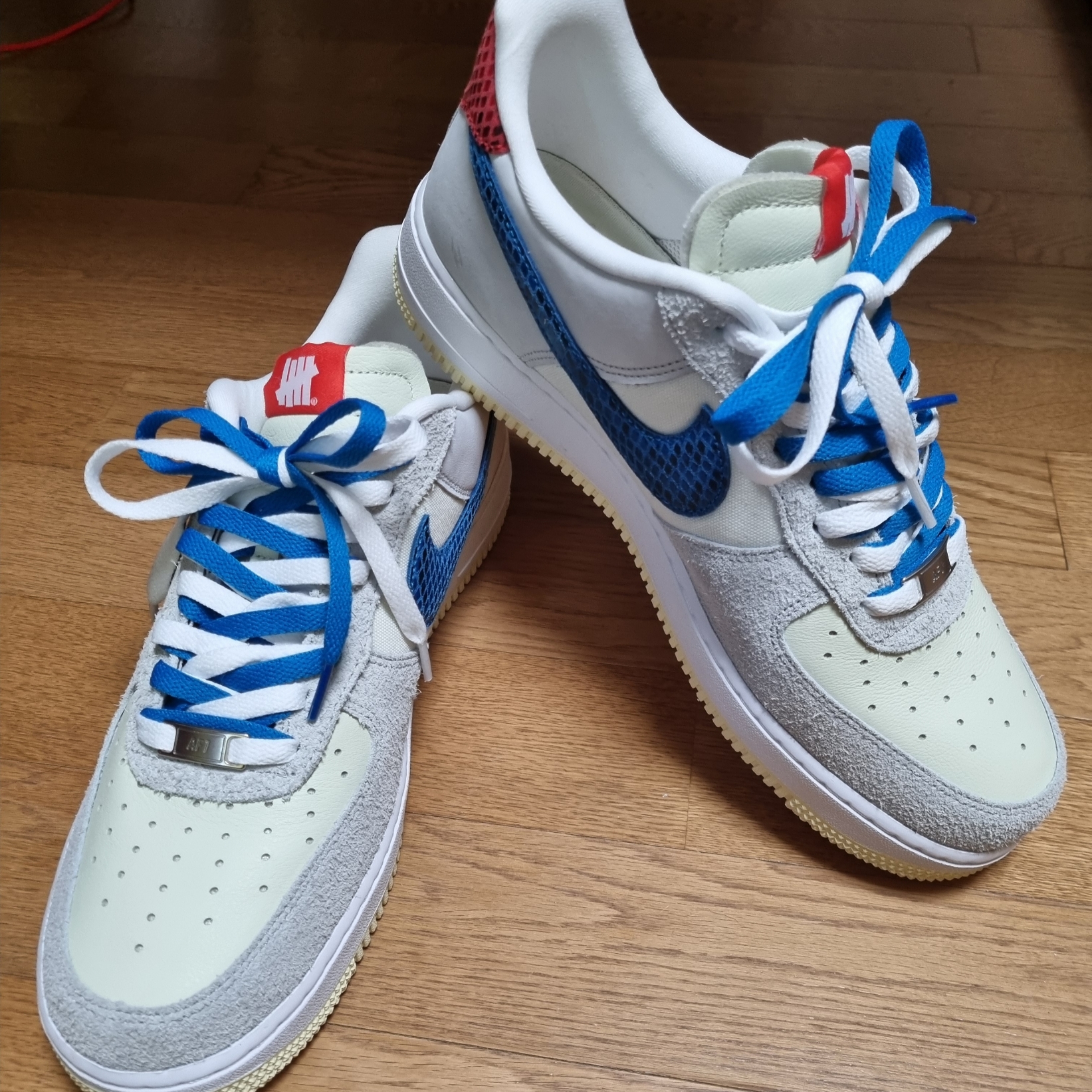 Nike x Undefeated Air Force 1 Low SP 5 On It 착용 스타일 - 1
