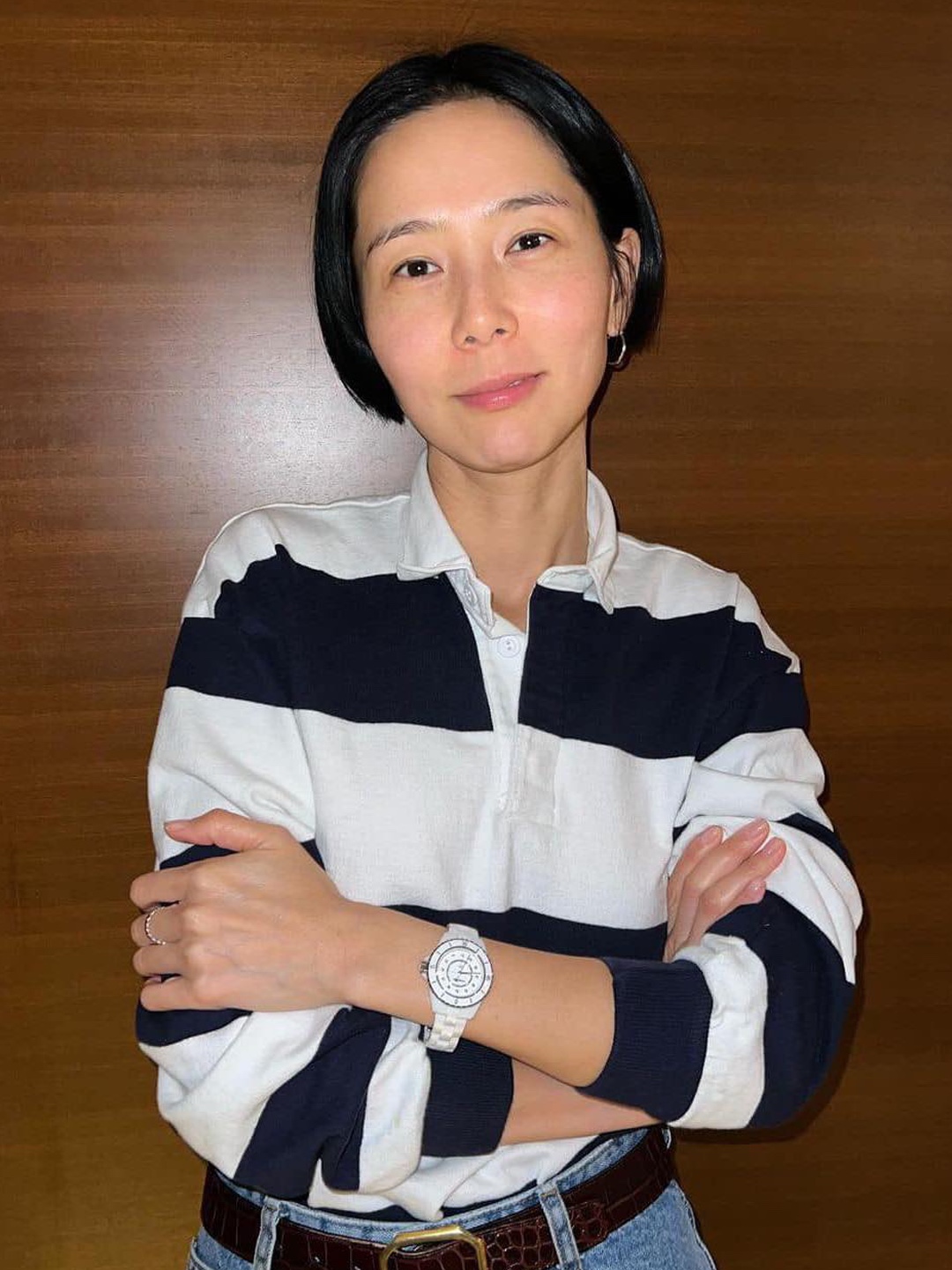 Chanel J12 Watch 33mm Quartz White Diamond Indicators, Chanel J12 Cosmic Watch 33mm Quartz White Diamond 착용 스타일 - 3