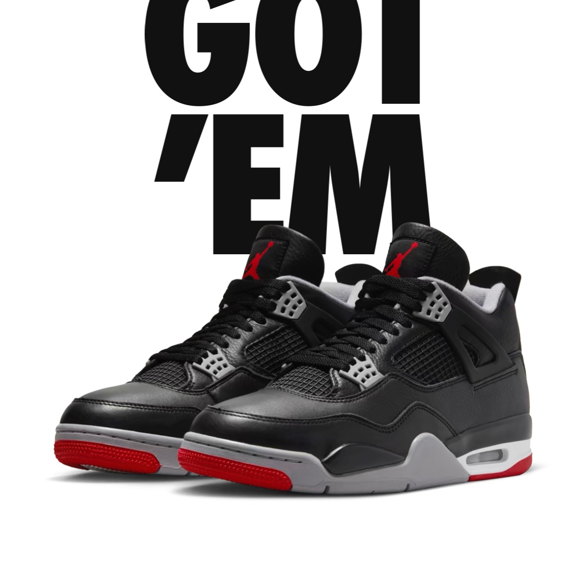 Jordan 4 Retro Bred Reimagined 착용 스타일 - 2