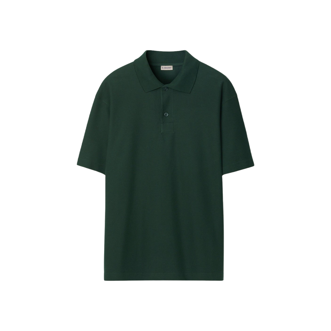 Burberry Cotton Polo Shirt Vine 상세 이미지 1